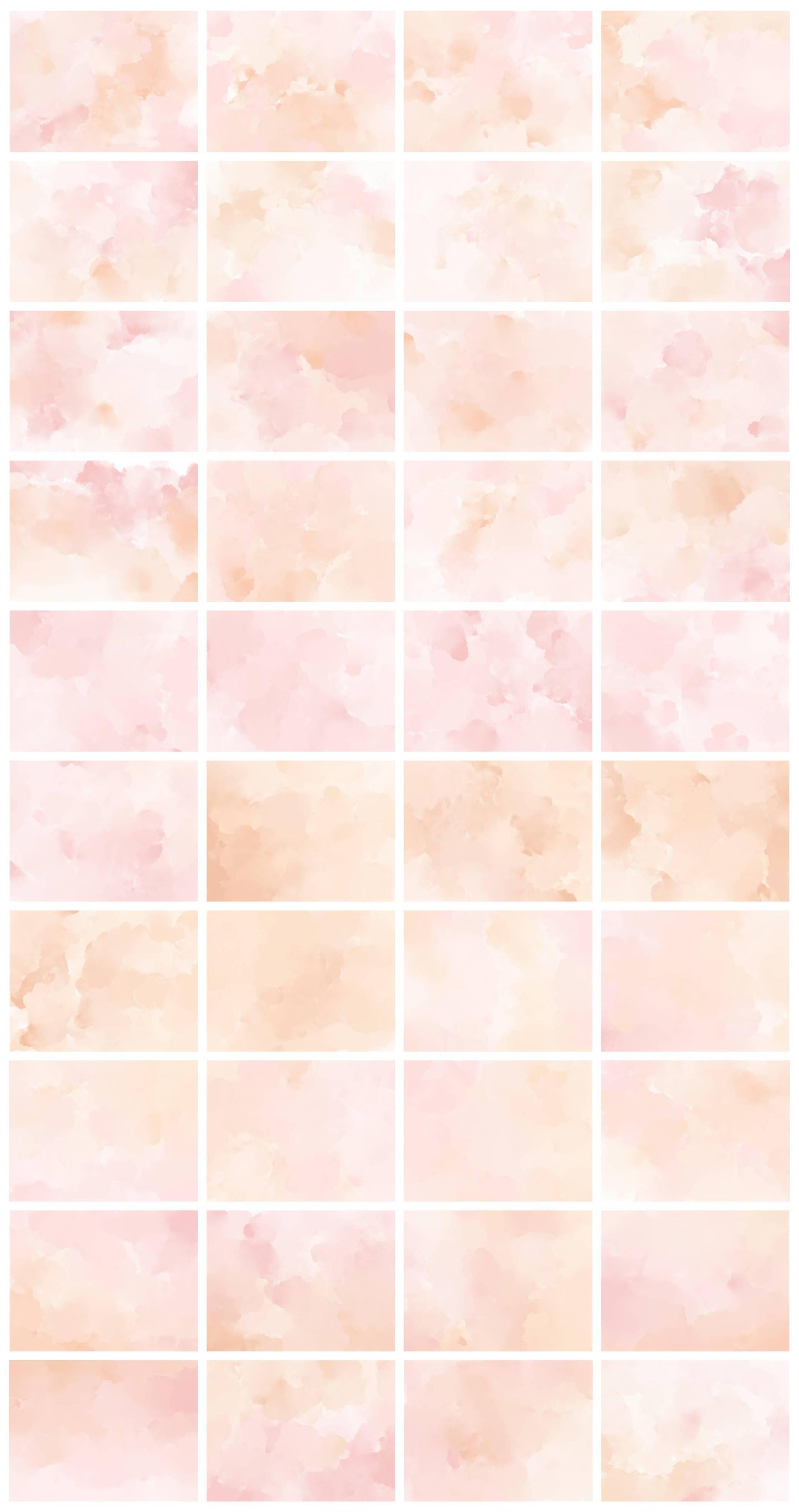 Soft Blush Watercolor Backgrounds