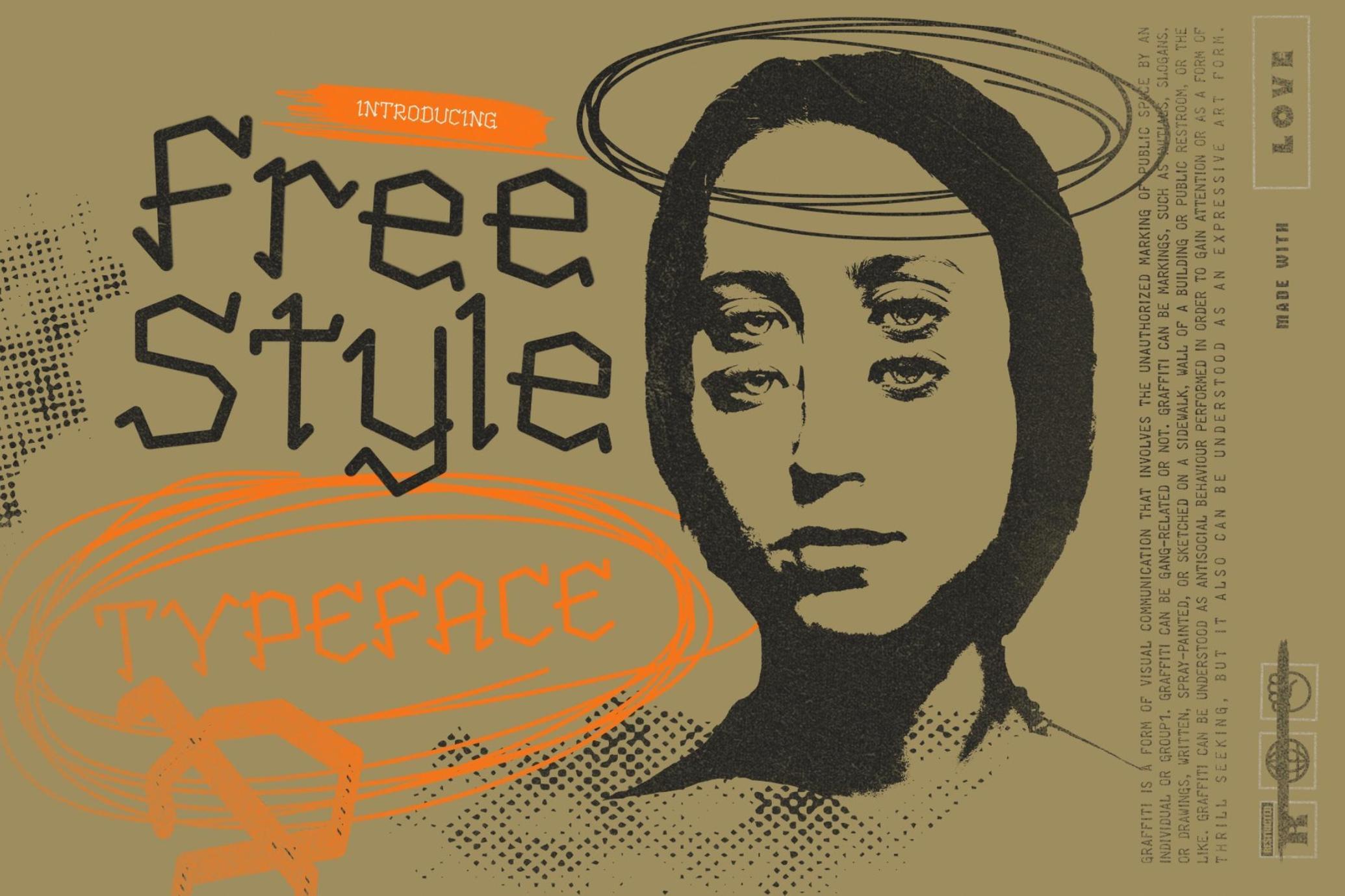 Freestyle - Graffiti Display