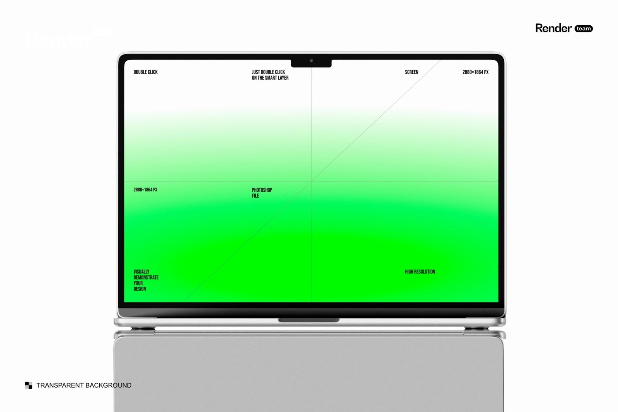 MacBook Air Mockup Set