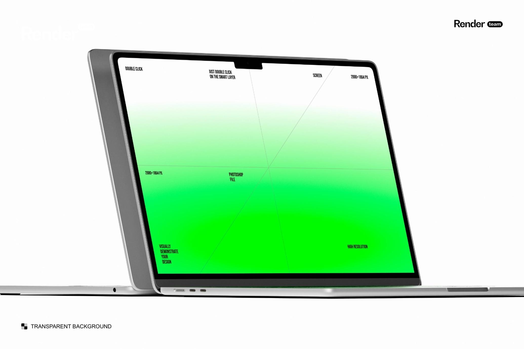MacBook Air Mockup Set