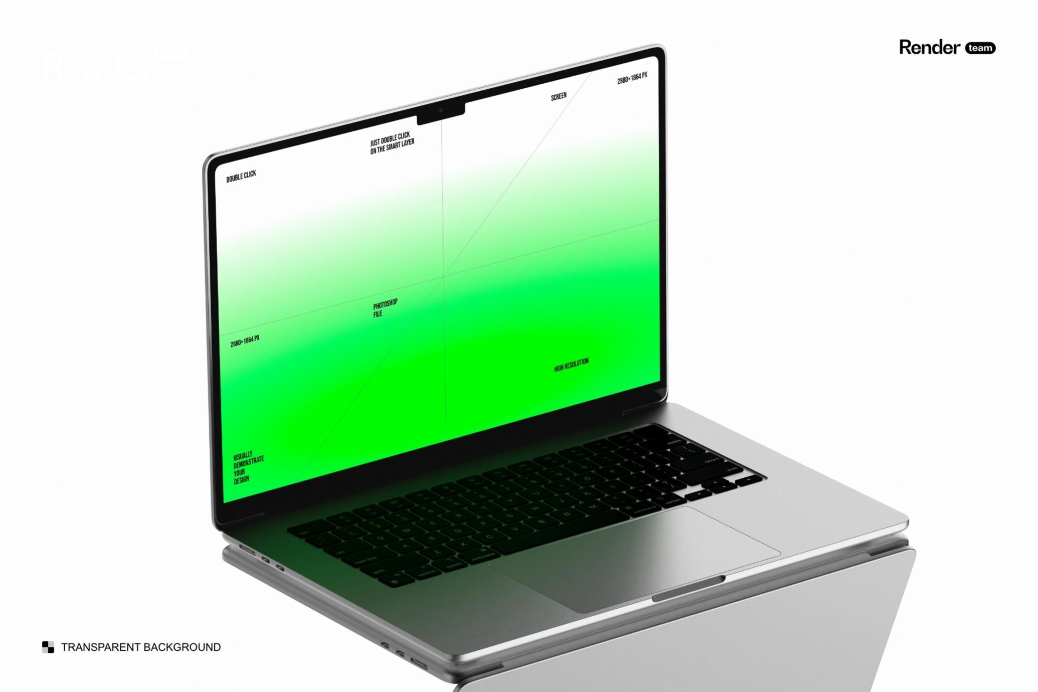 MacBook Air Mockup Set