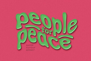 Paper Cutouts Text & Logo Effect