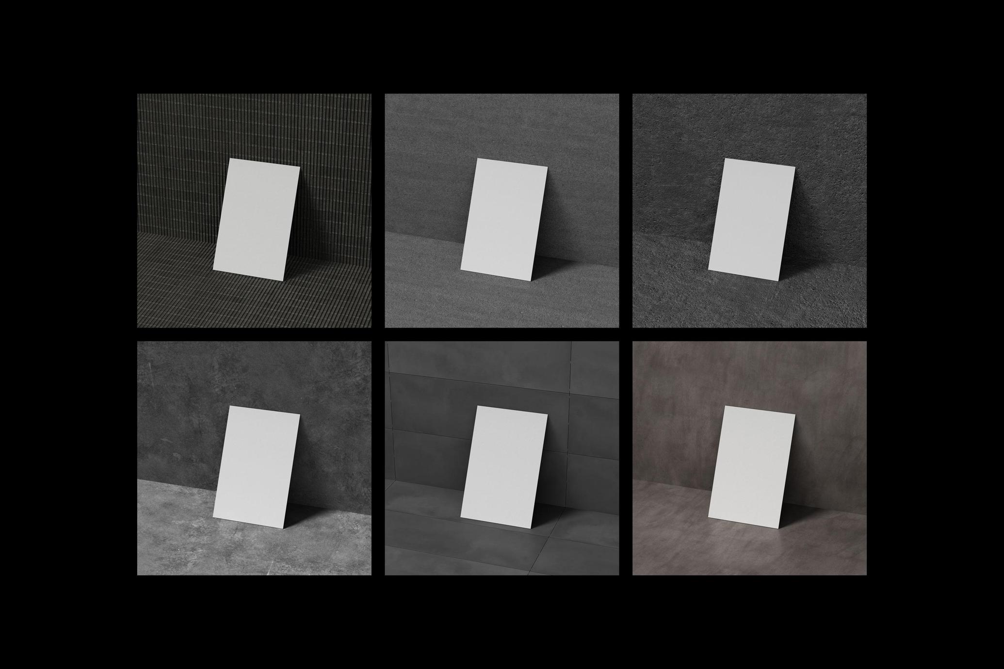 85x55mm Business Card Mockup