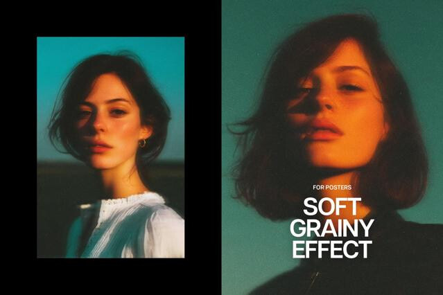 Soft Grain Poster Effect