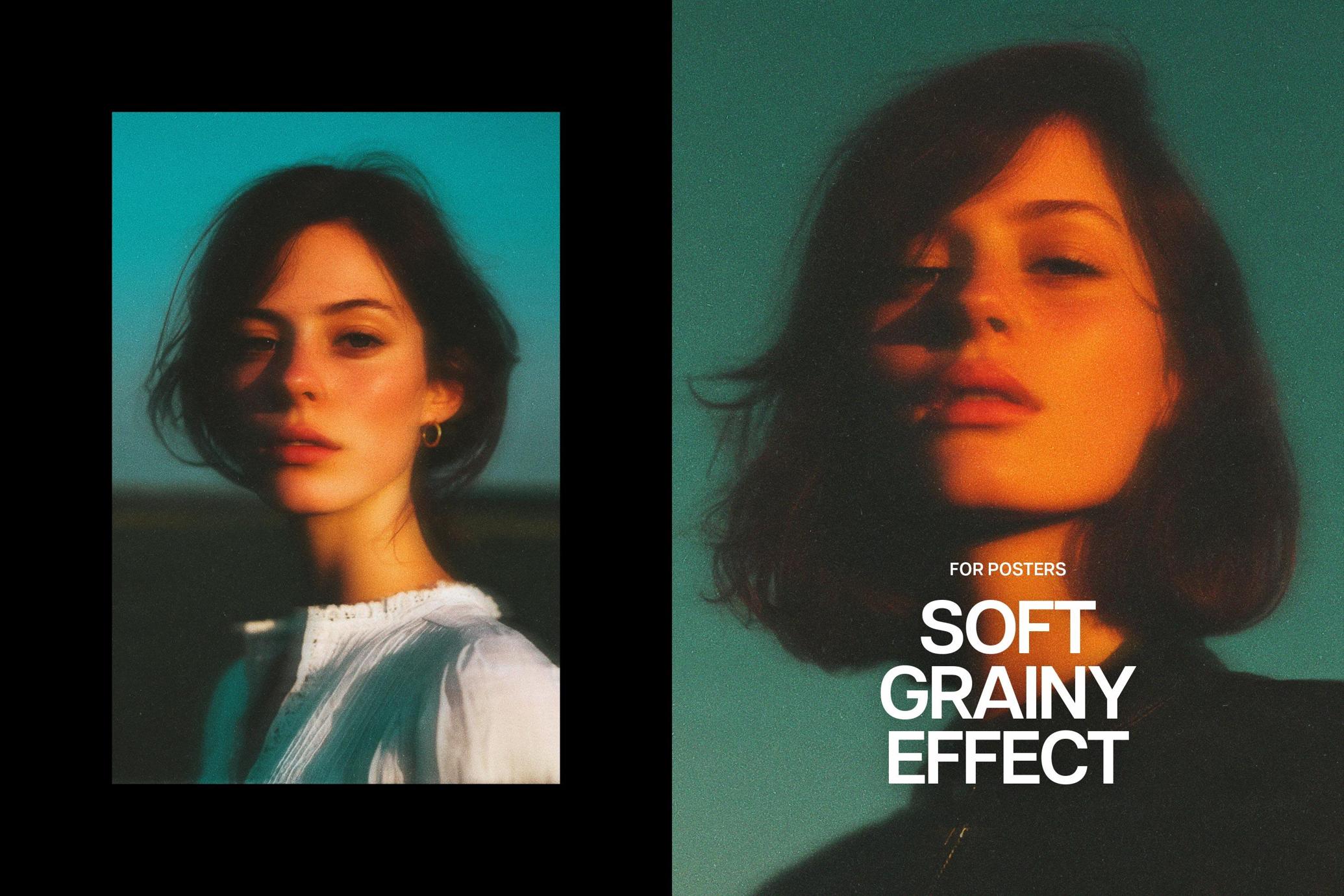 Soft Grain Poster Effect