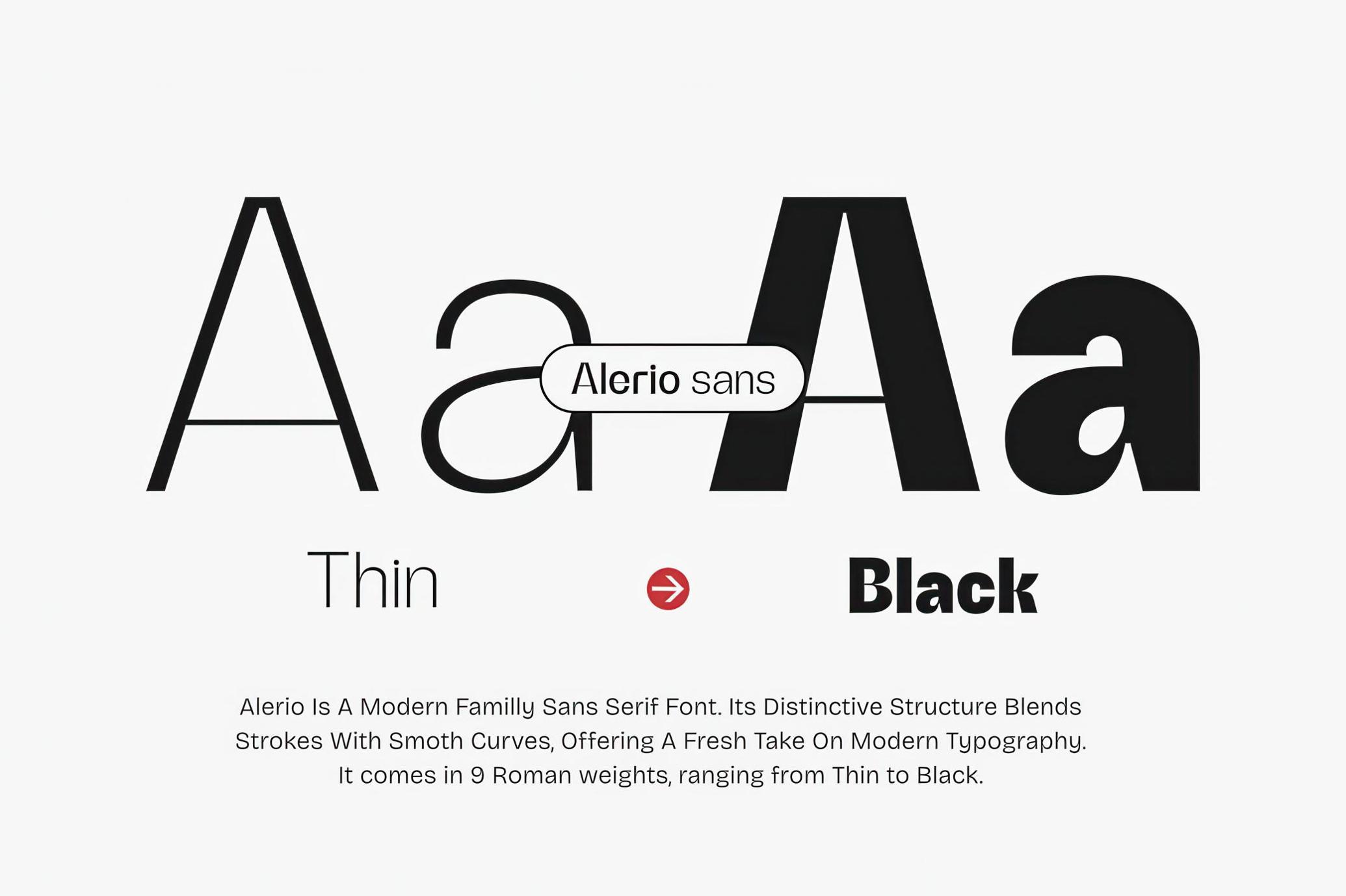 Alerio Sans Serif