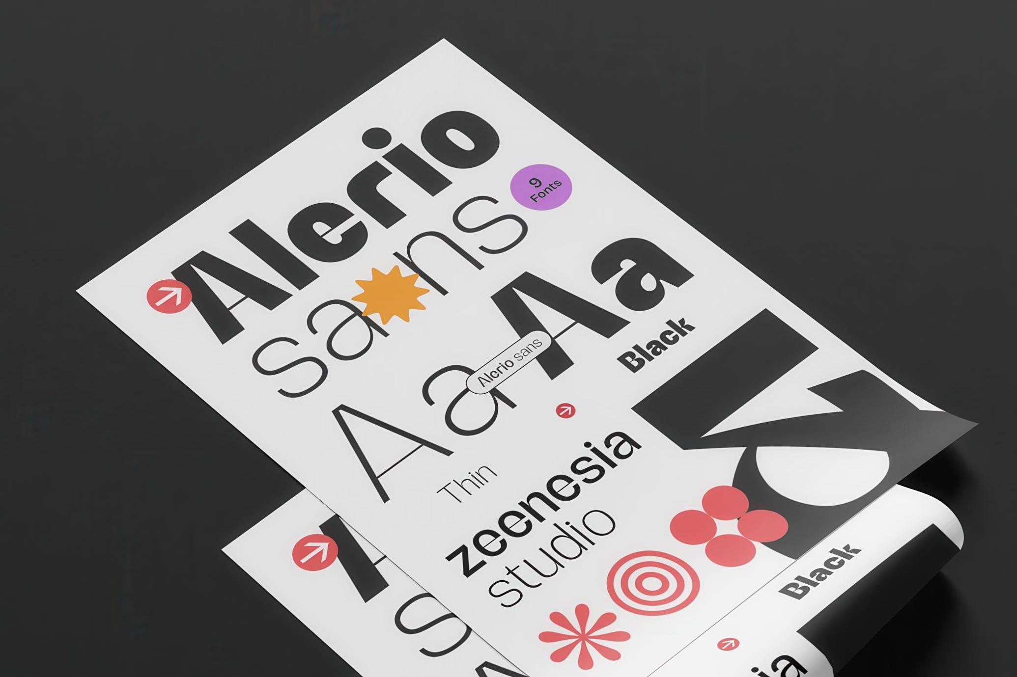 Alerio Sans Serif