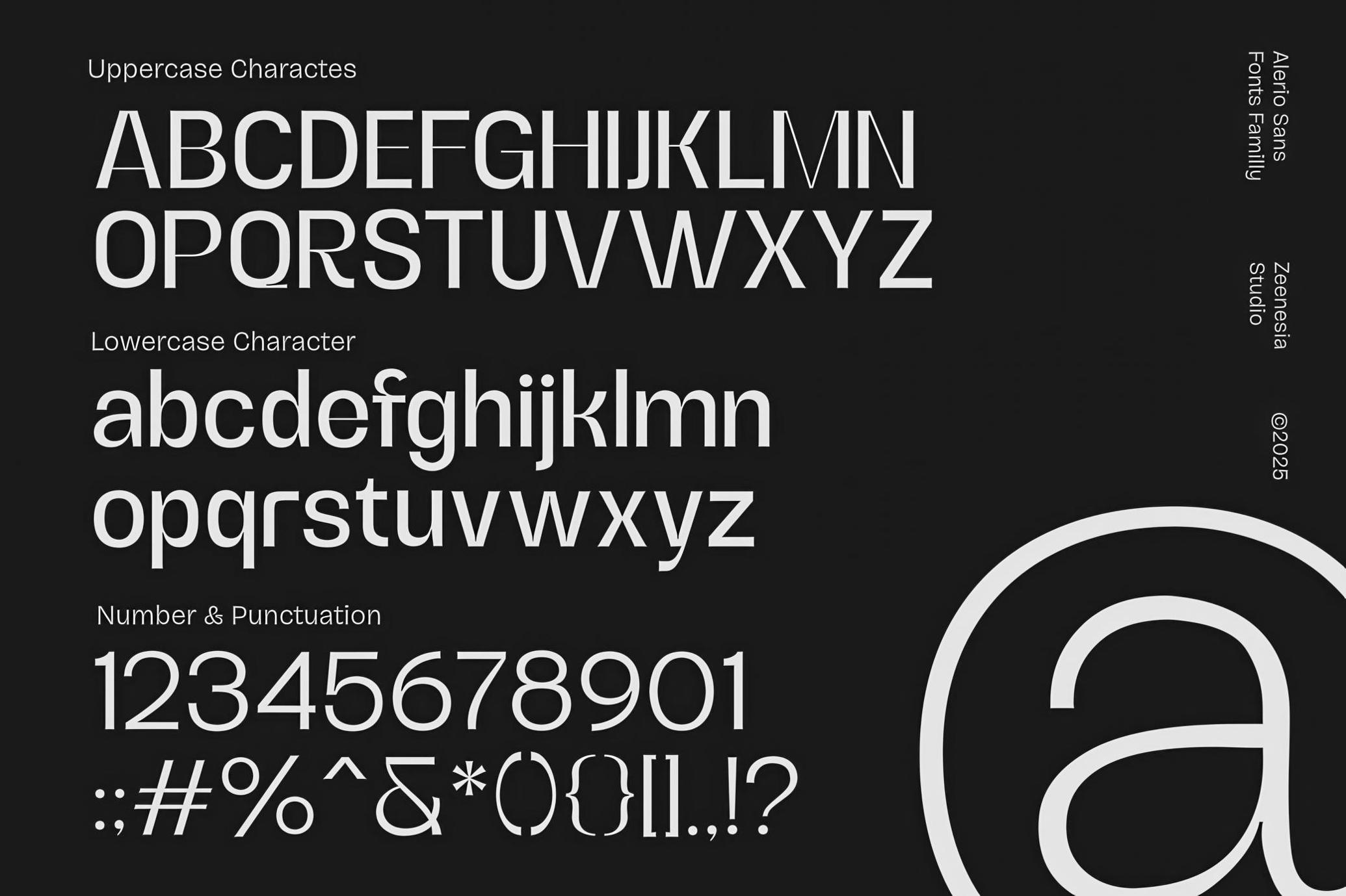 Alerio Sans Serif
