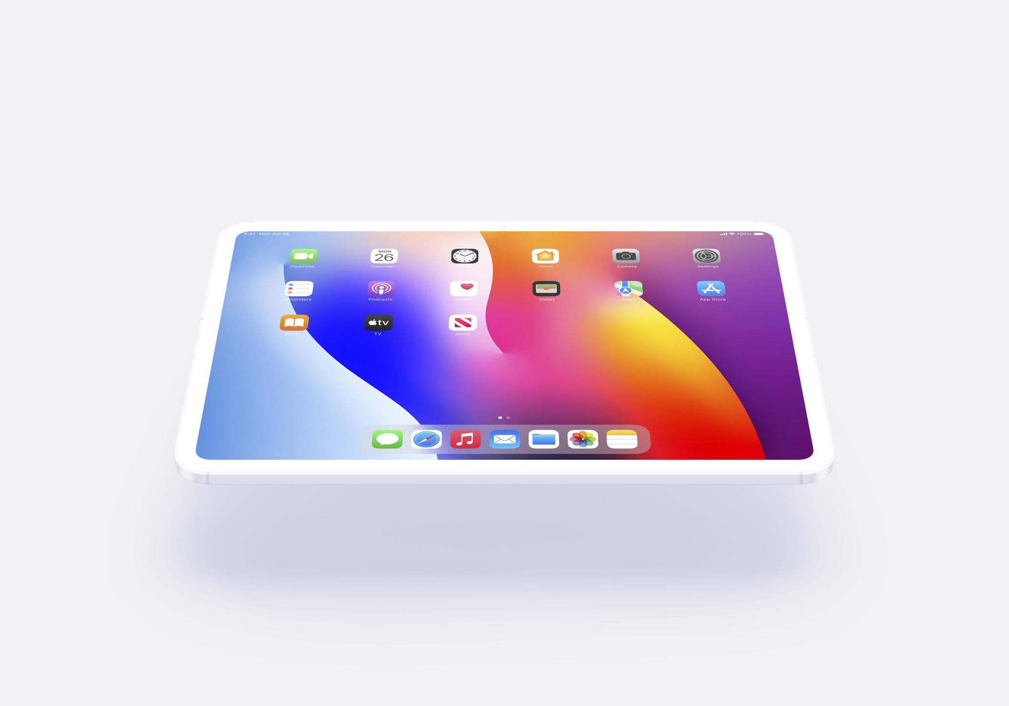 iPad Pro 11 Mockup Perspective
