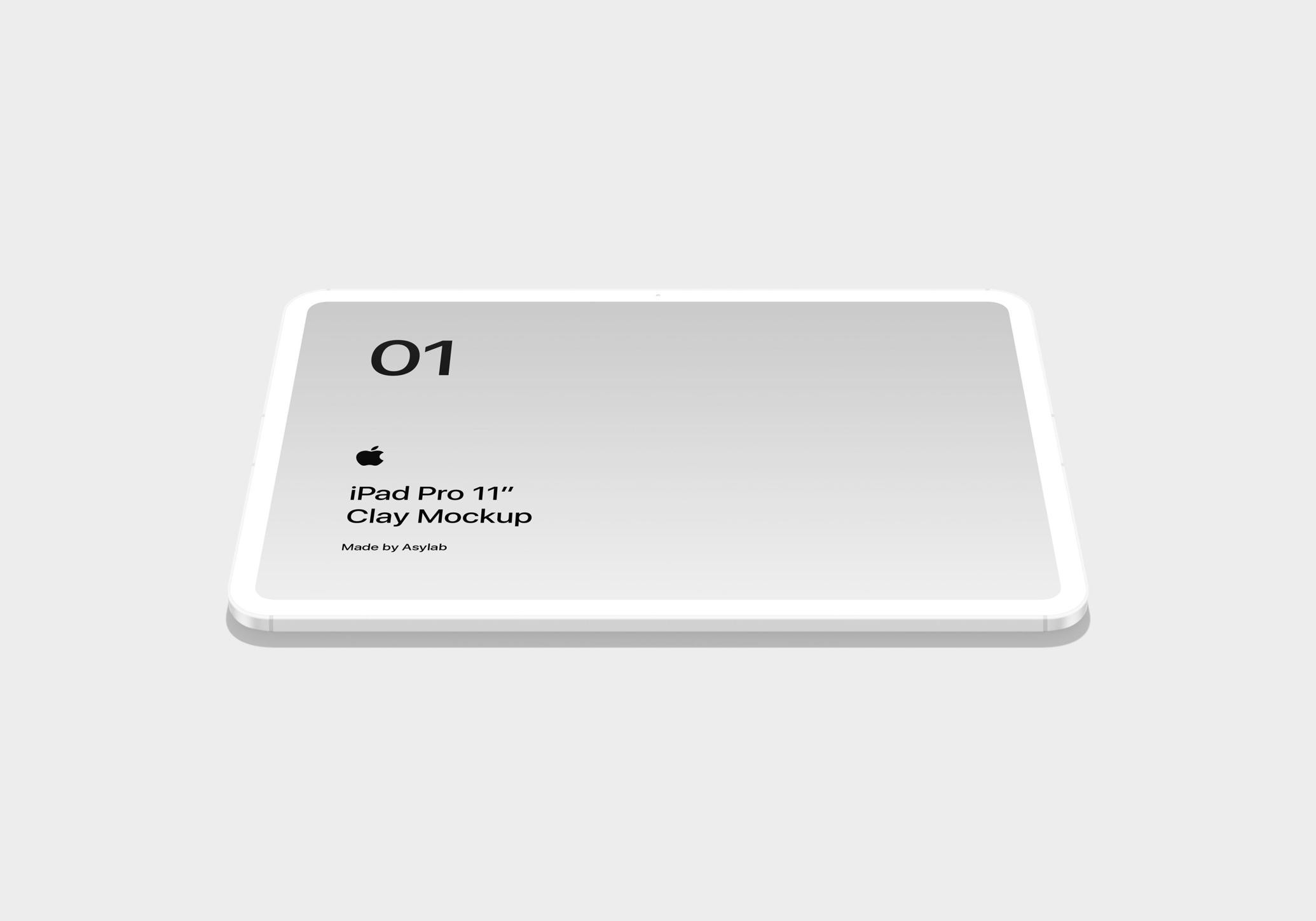 iPad Pro 11 Mockup Perspective
