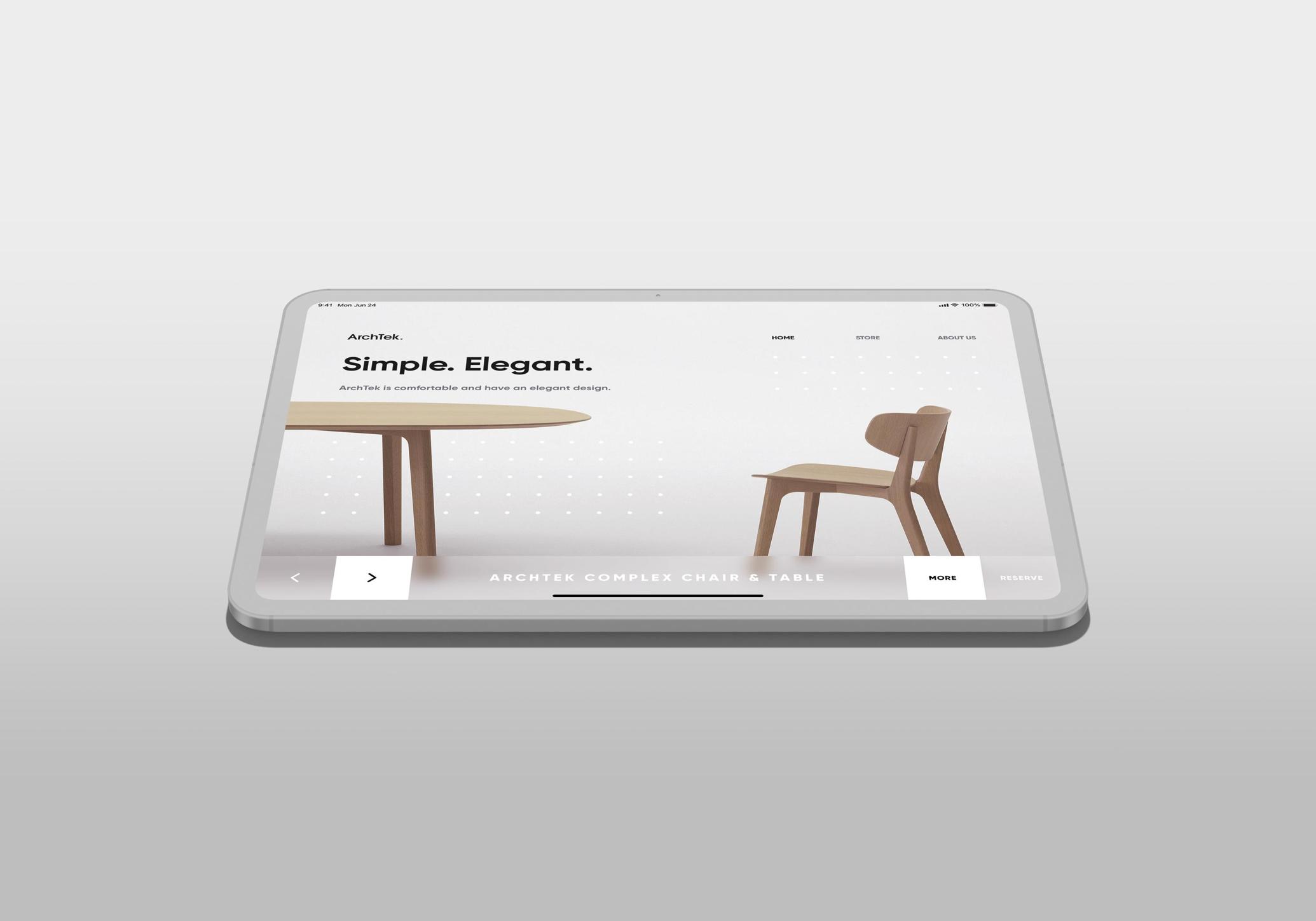 iPad Pro 11 Mockup Perspective