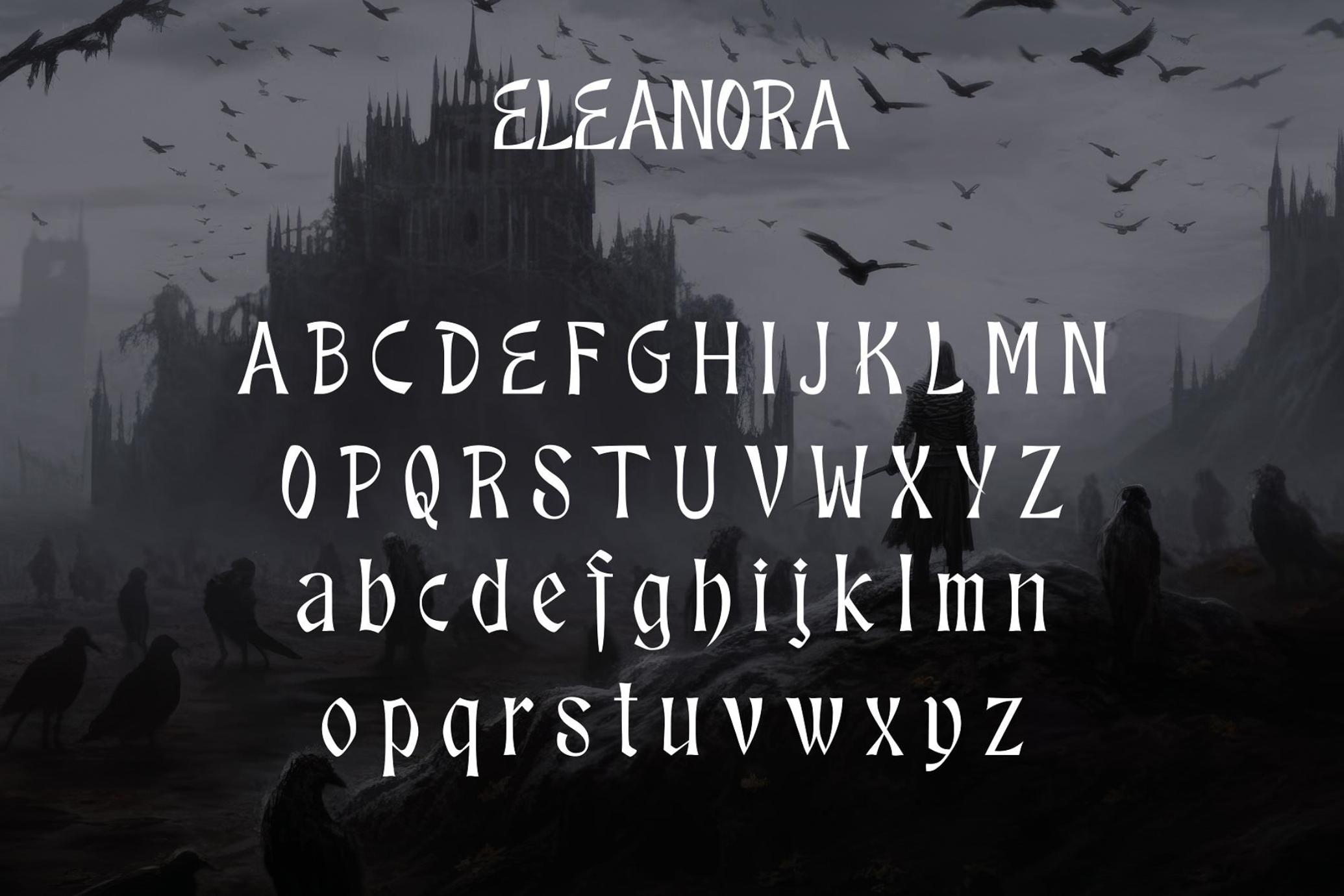 Eleanora - Medieval Blackletter Font