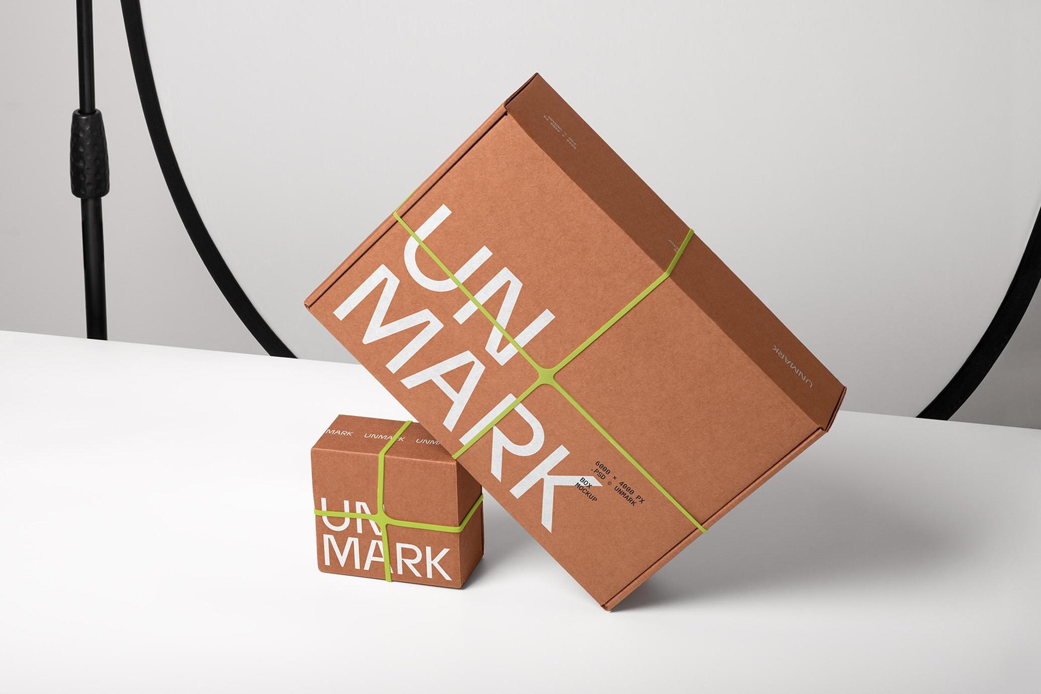 Packing Mockups Bundle 12in1