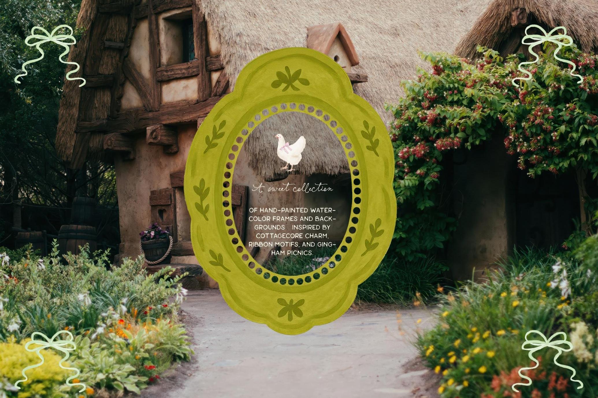 Bowette: Cottagecore Frames & Papers