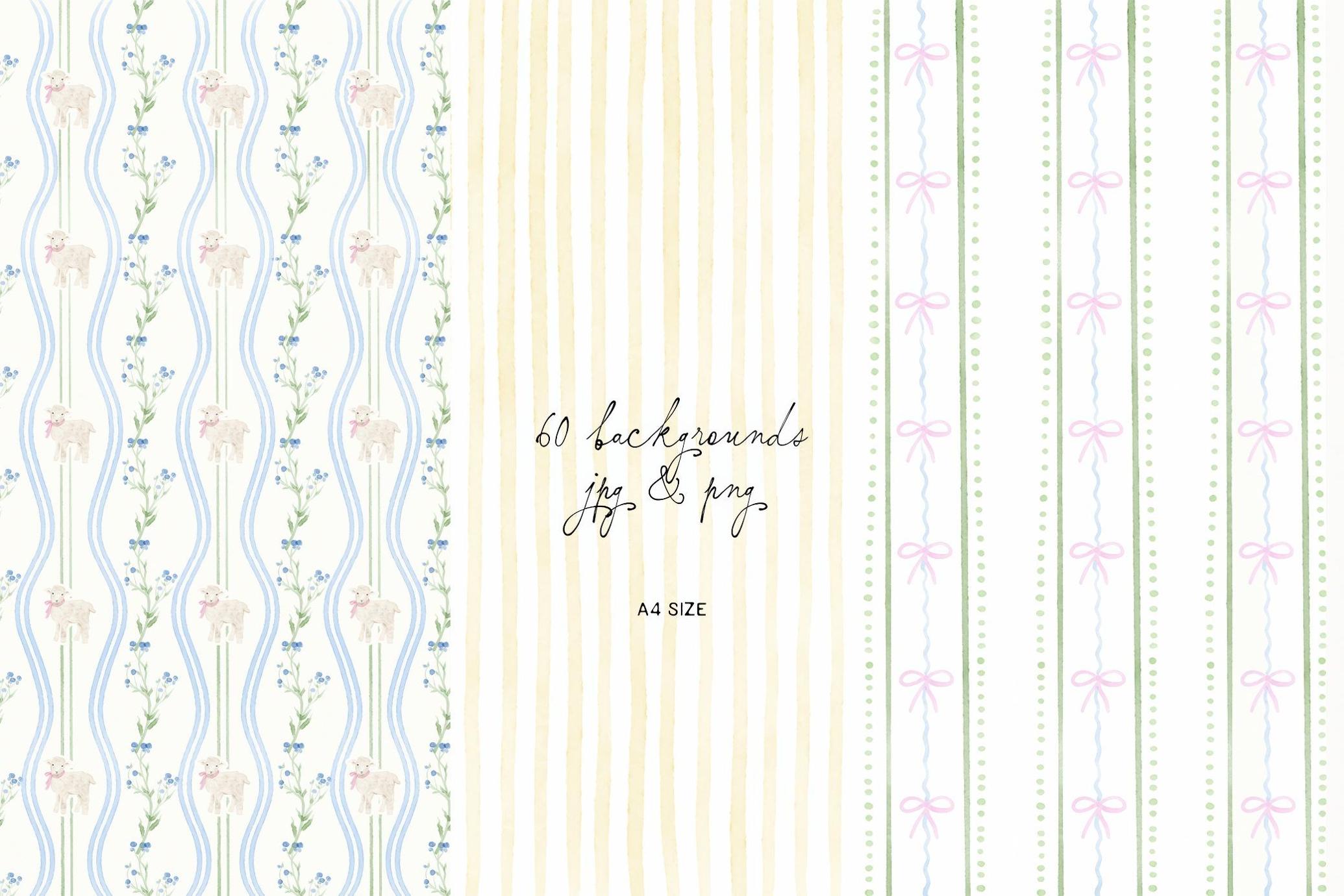 Bowette: Cottagecore Frames & Papers