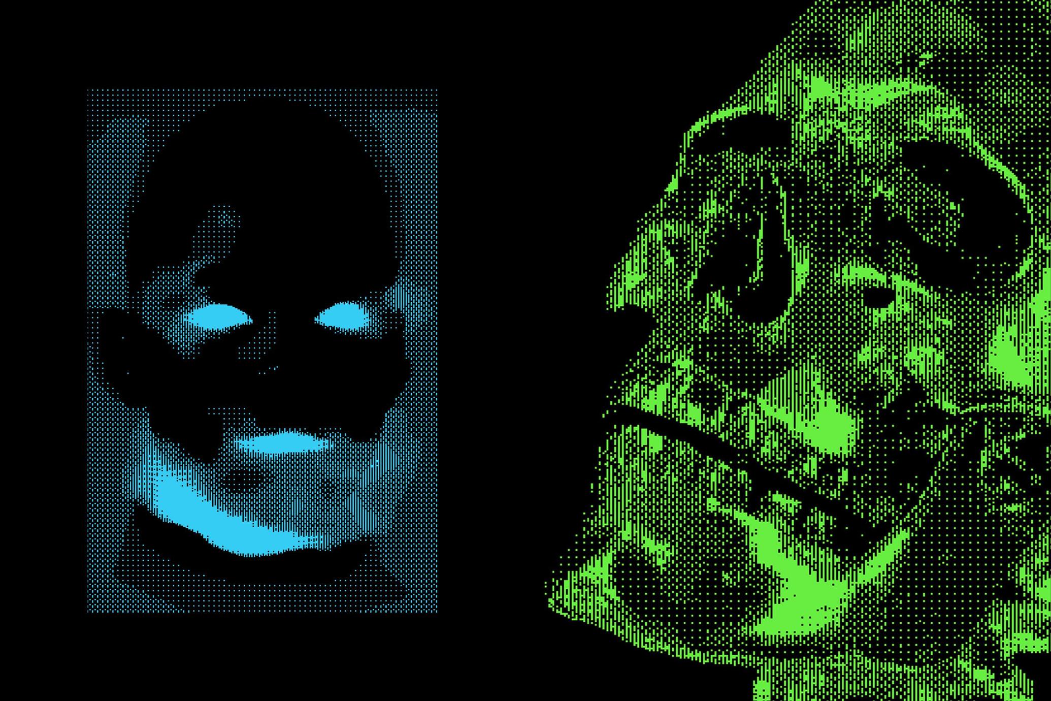 Dither Bitmap Photo Effect