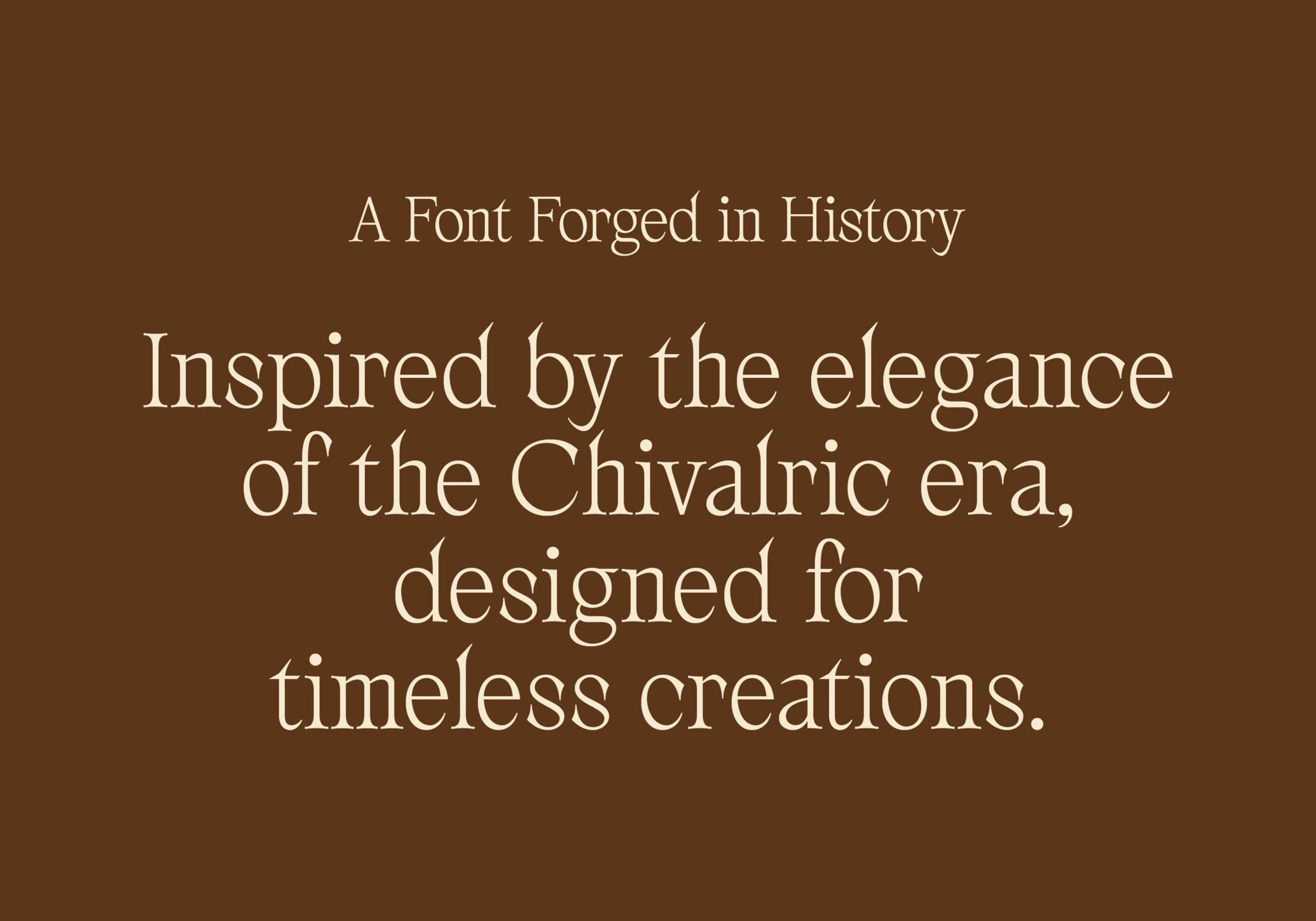 AV Galveria — Display Serif Font