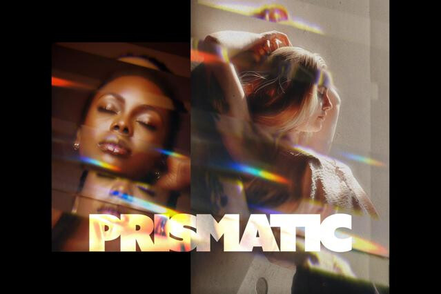Prismatic Poster Effect