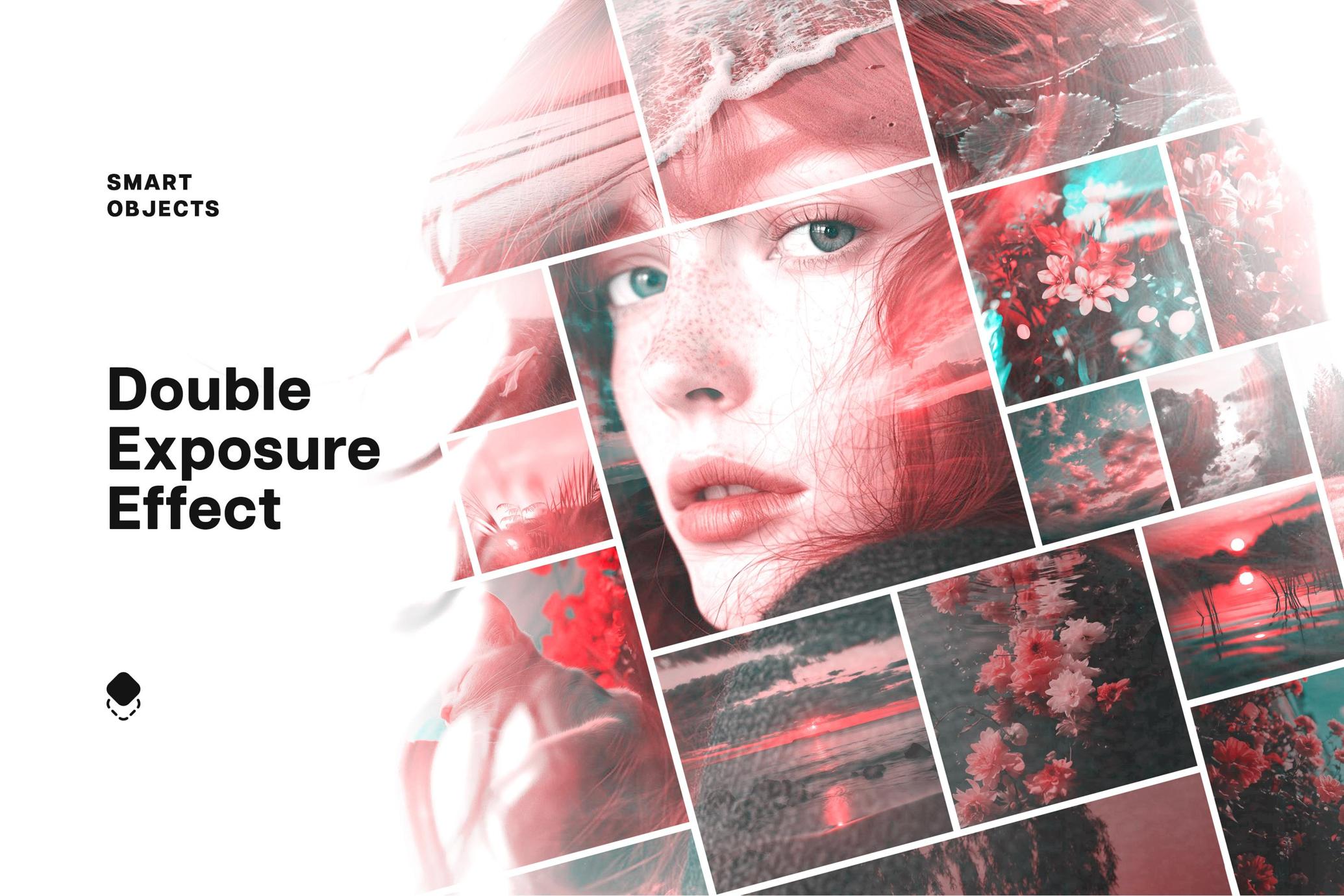 Double Exposure Collage Effect