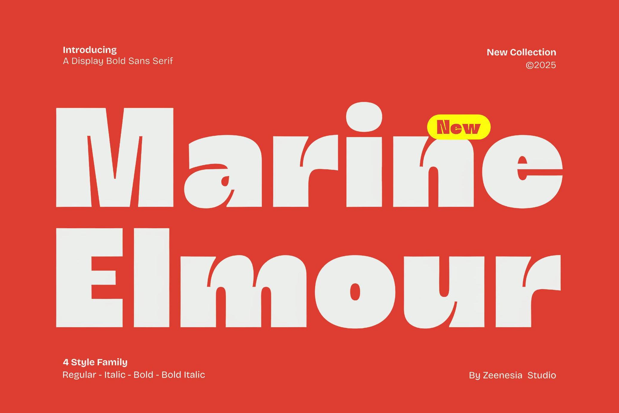 Marine Elmoure Sans Serif