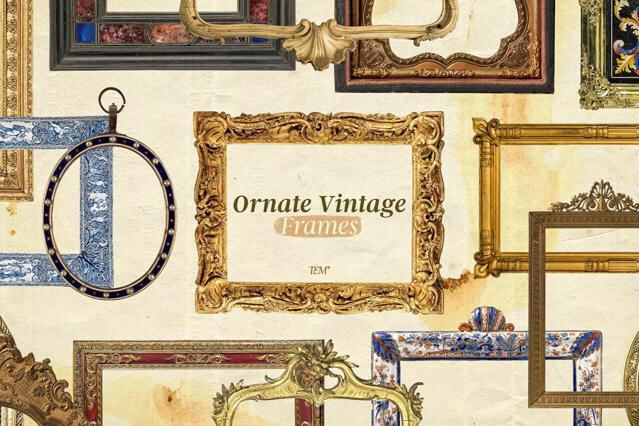 Ornate Vintage Frames