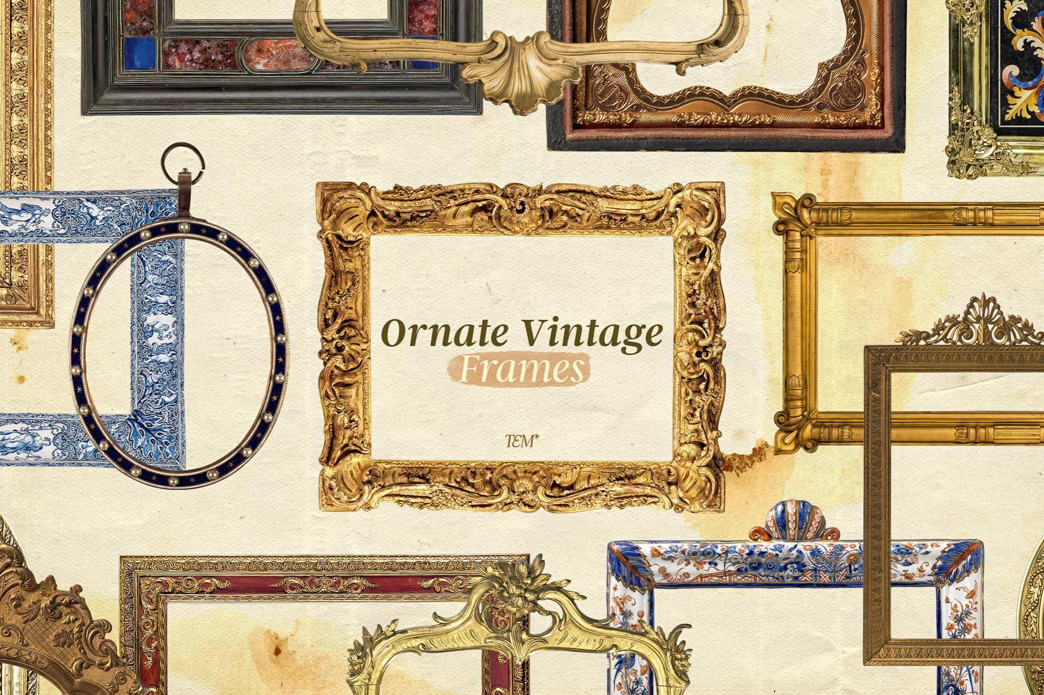 Ornate Vintage Frames