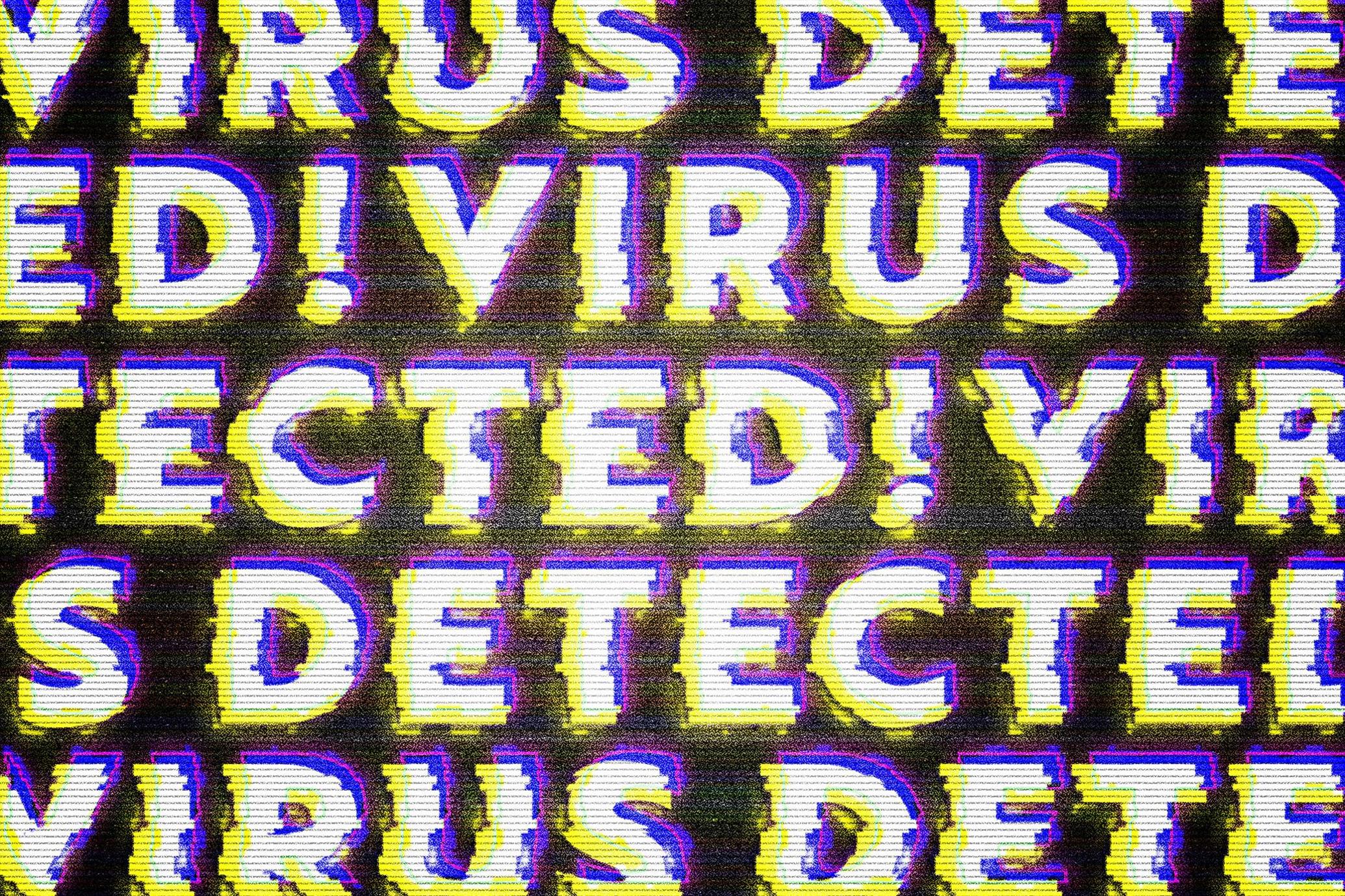 VHS Error Glitch Effect