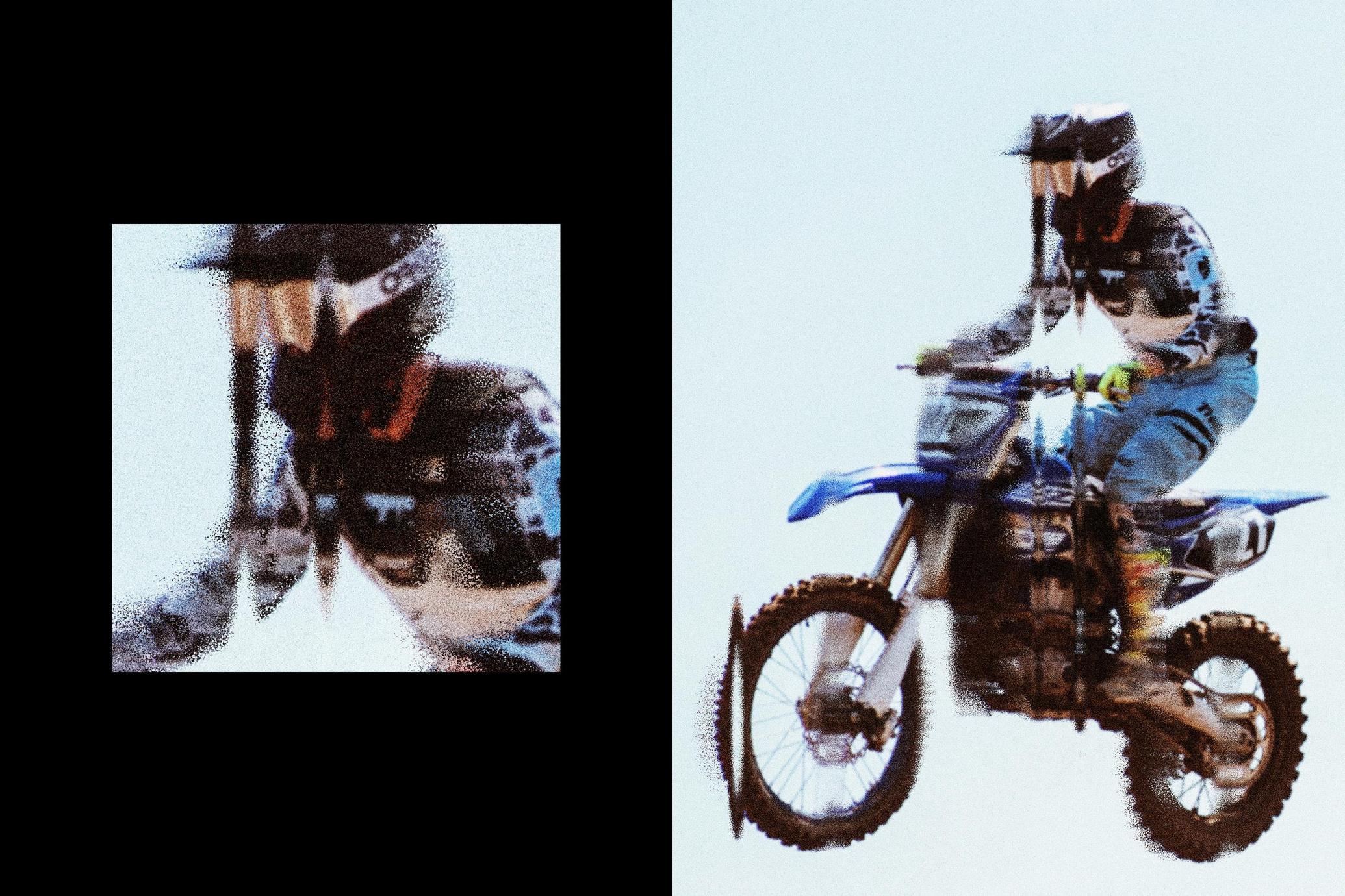 Distortion Poster Effect