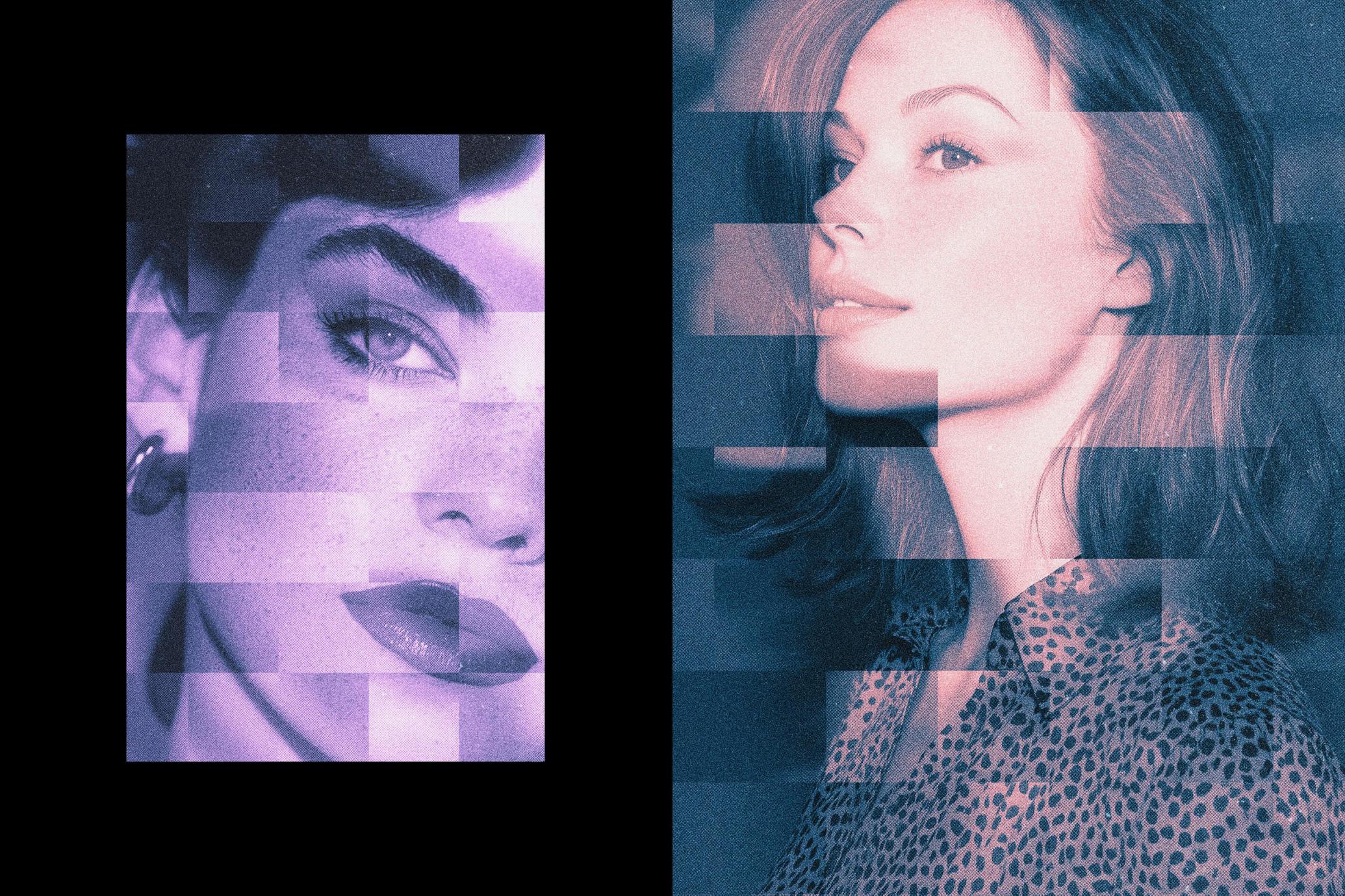 Square Blur Photo Effect