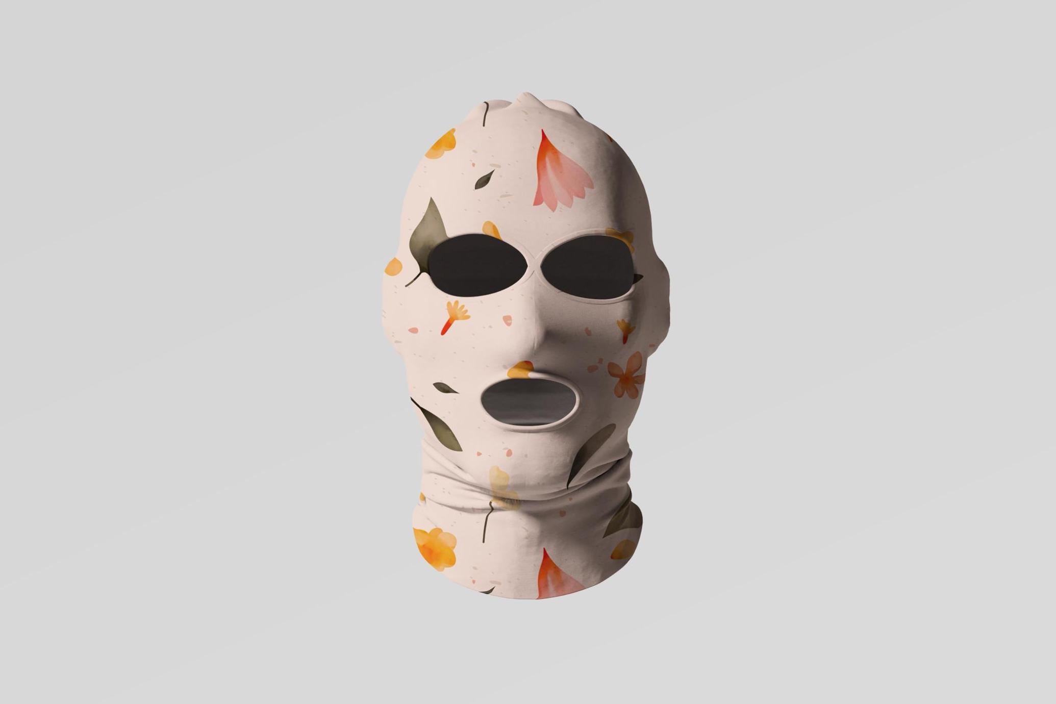 Minimal Balaclava Mockup