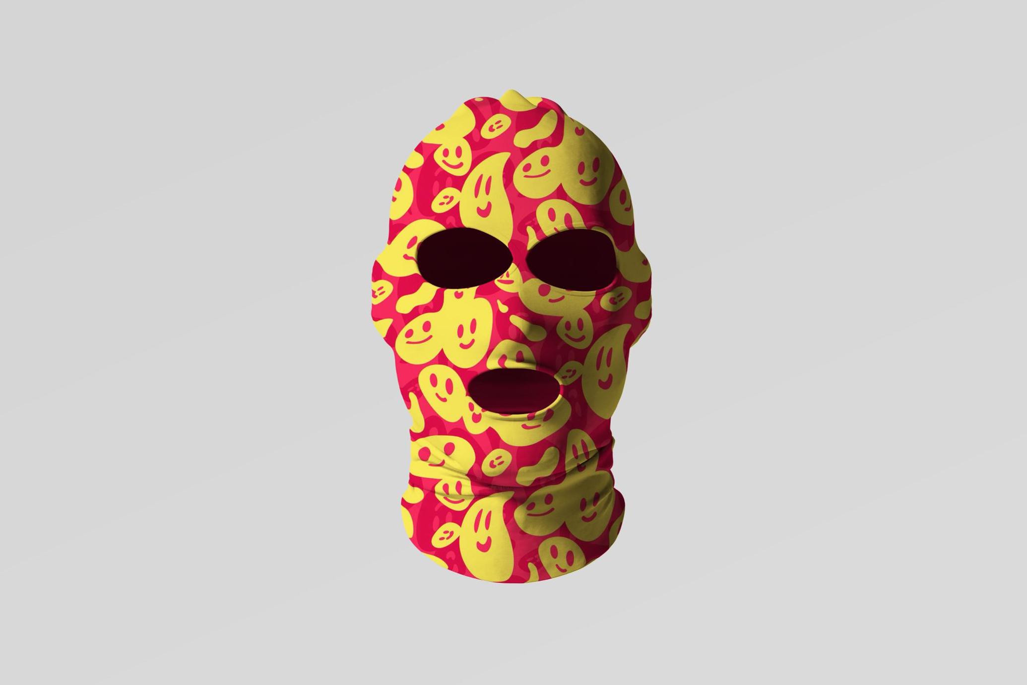 Minimal Balaclava Mockup
