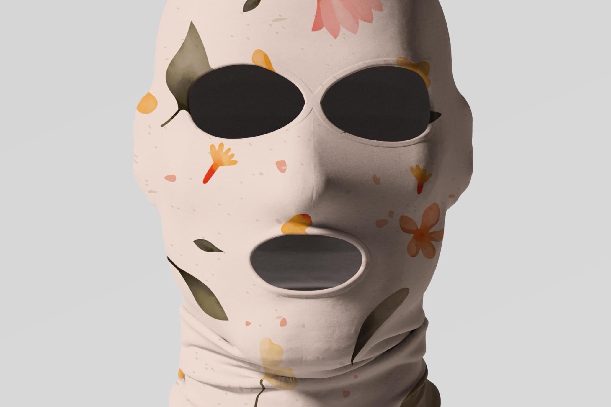 Minimal Balaclava Mockup