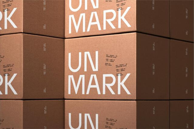 Cardboard Box Mockup