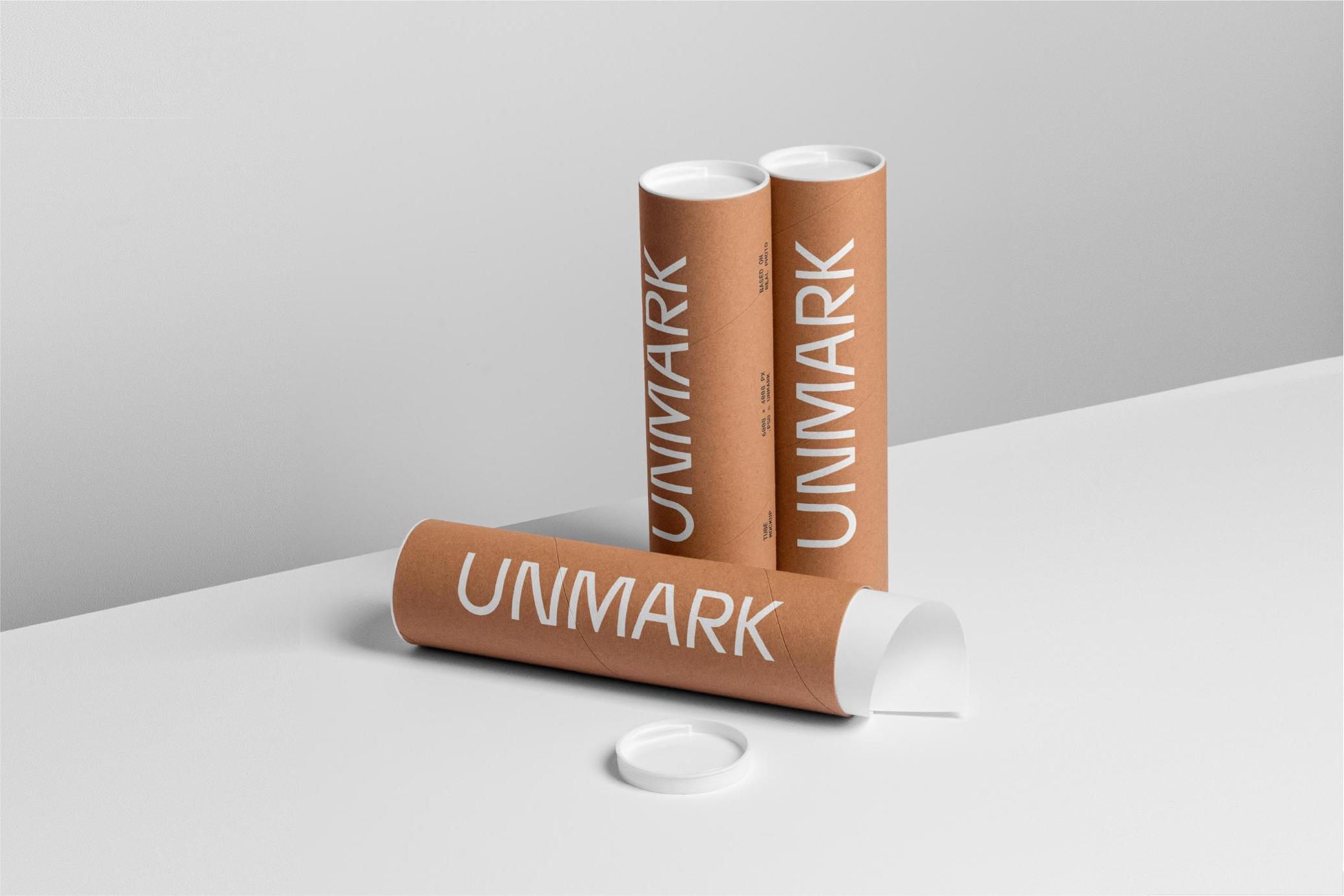 Poster Tubes Branding Mockup