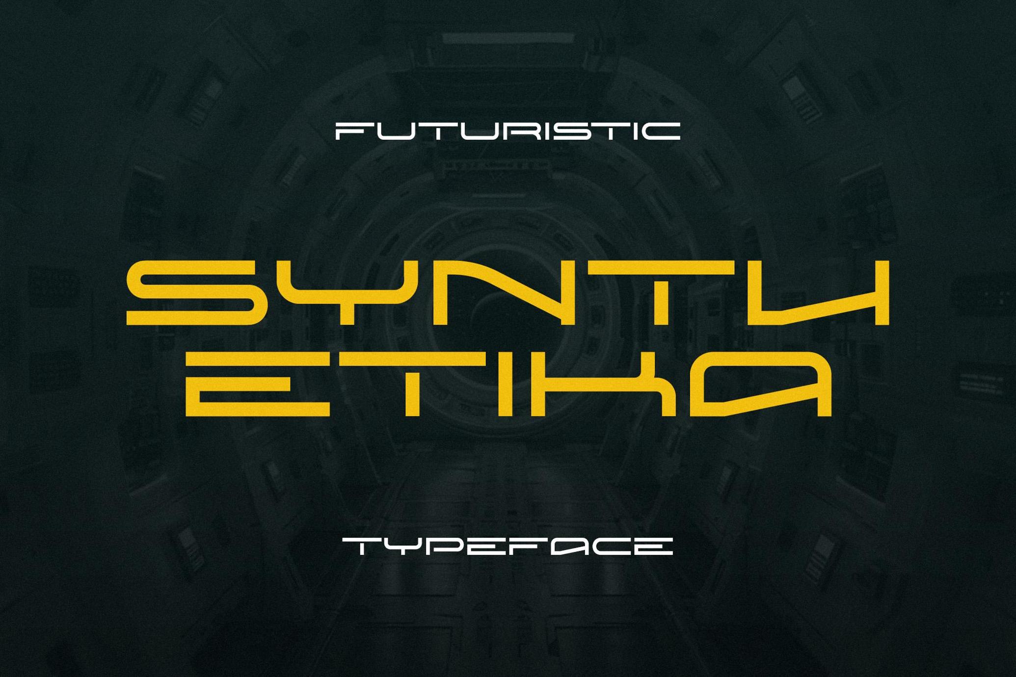 Synthetika - Futuristic Typeface