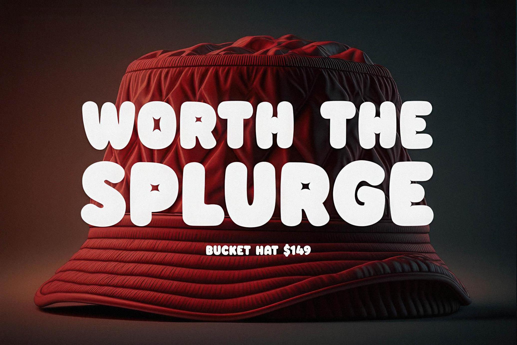 Double Bubble 3D Typeface