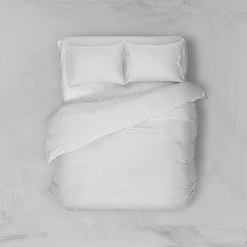 Free bed linen mockup — download PSD template