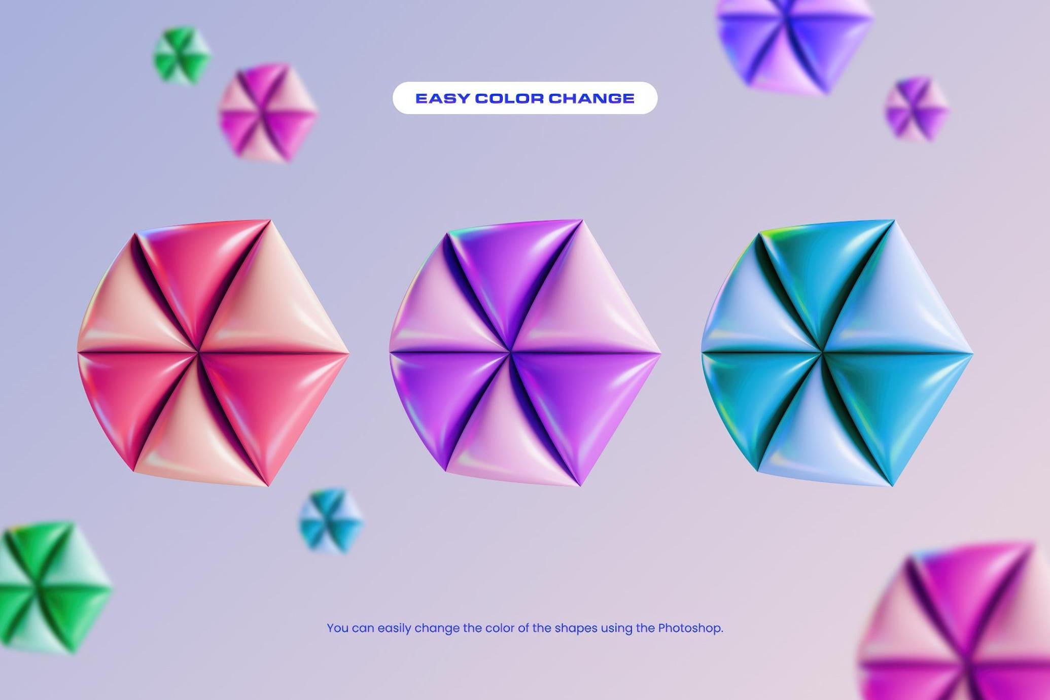 GEO/3D 220+ Colorful Illustrations