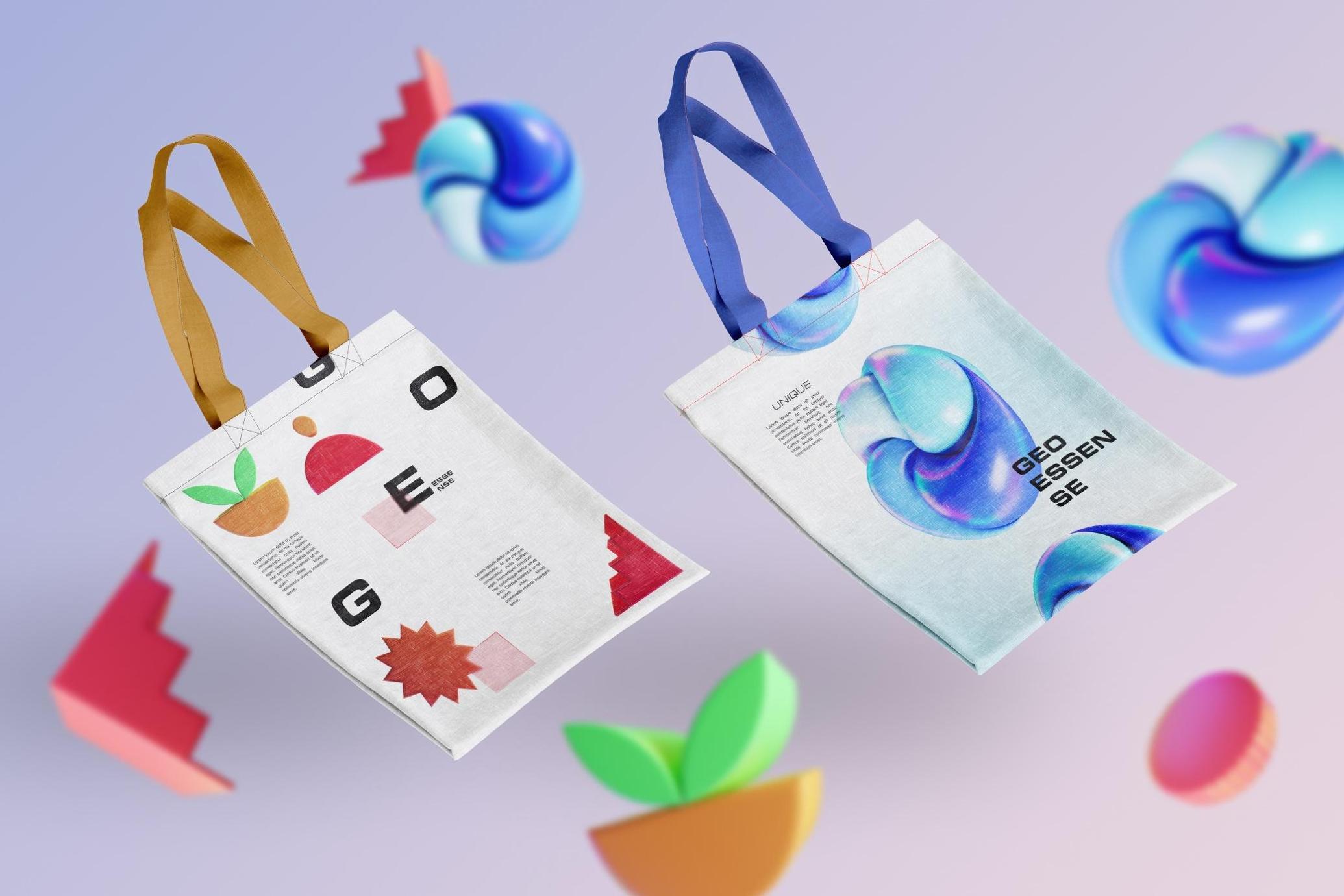 GEO/3D 220+ Colorful Illustrations