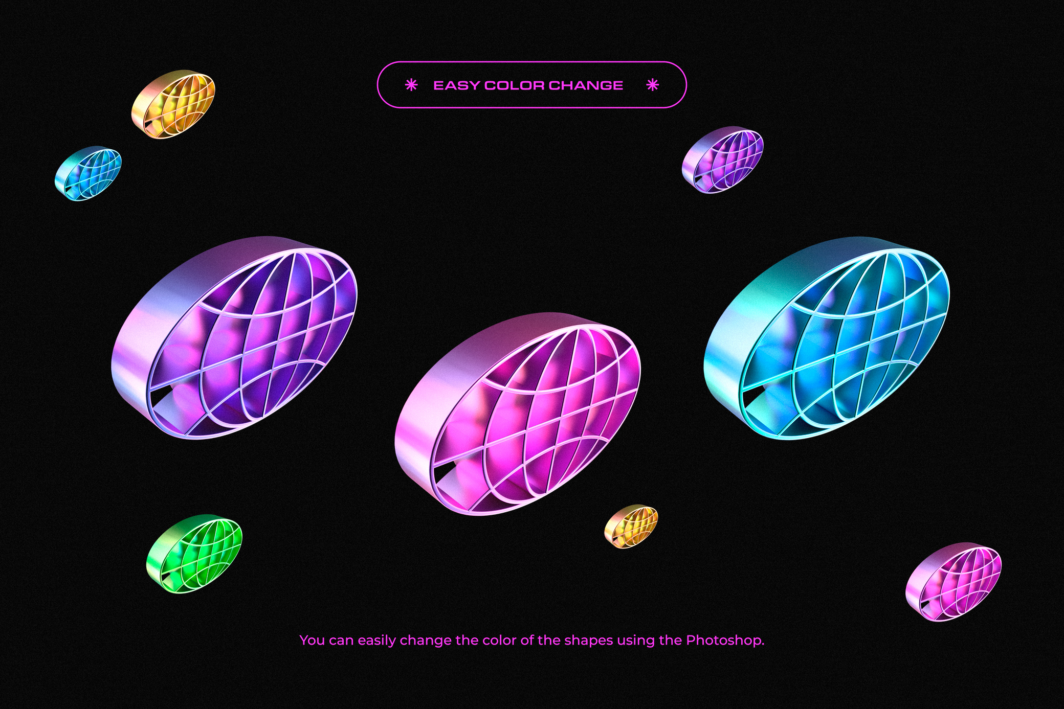 3D Y2K Objects