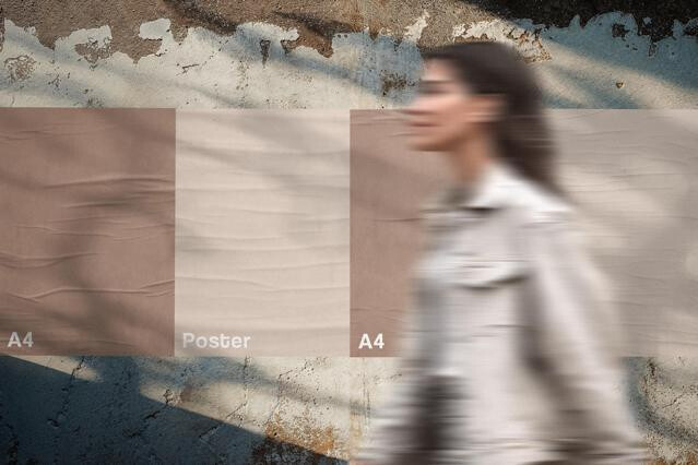 Wall Posters Mockup