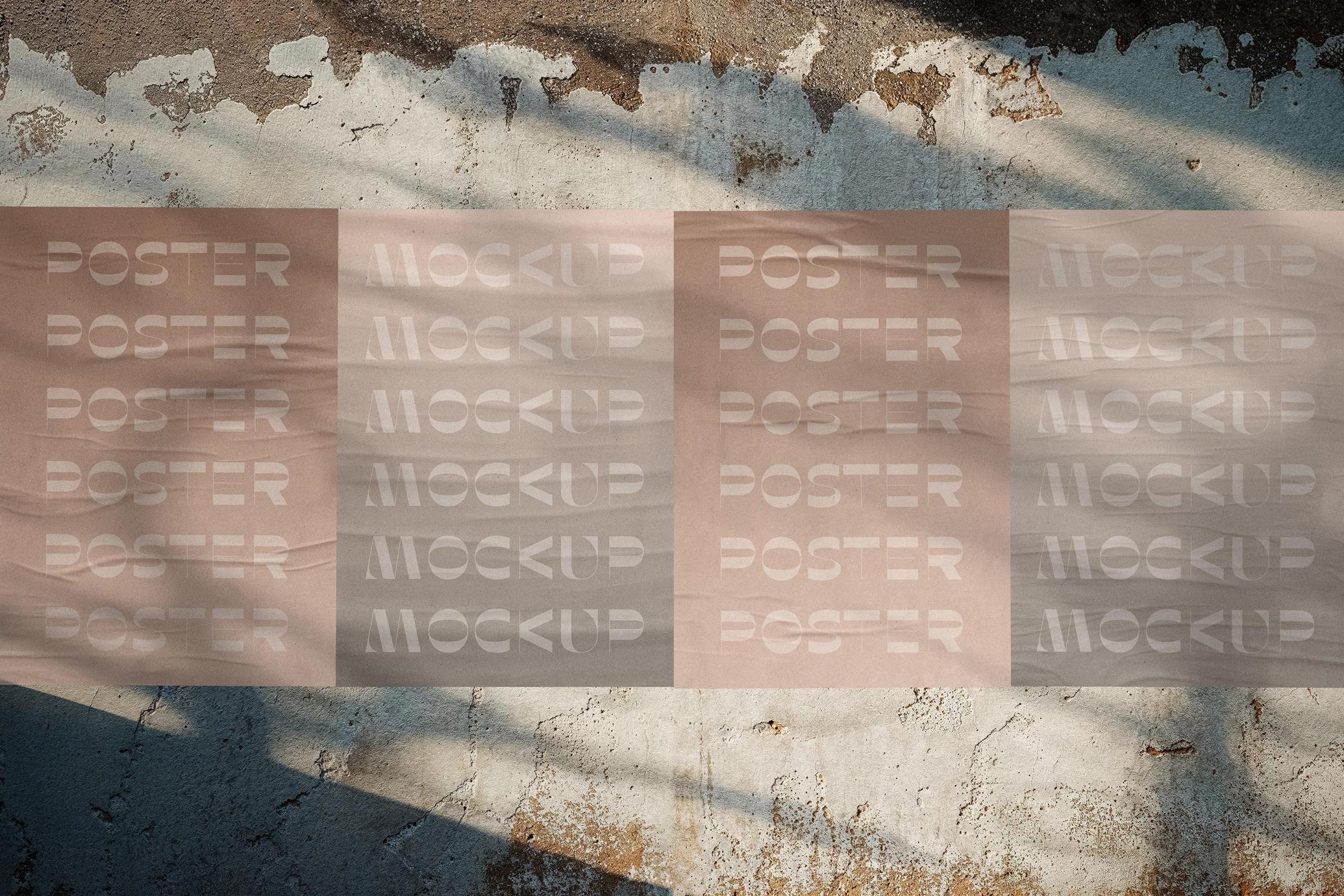 Wall Posters Mockup