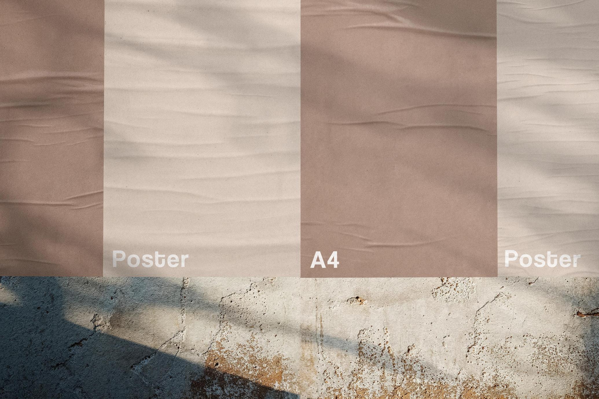 Wall Posters Mockup