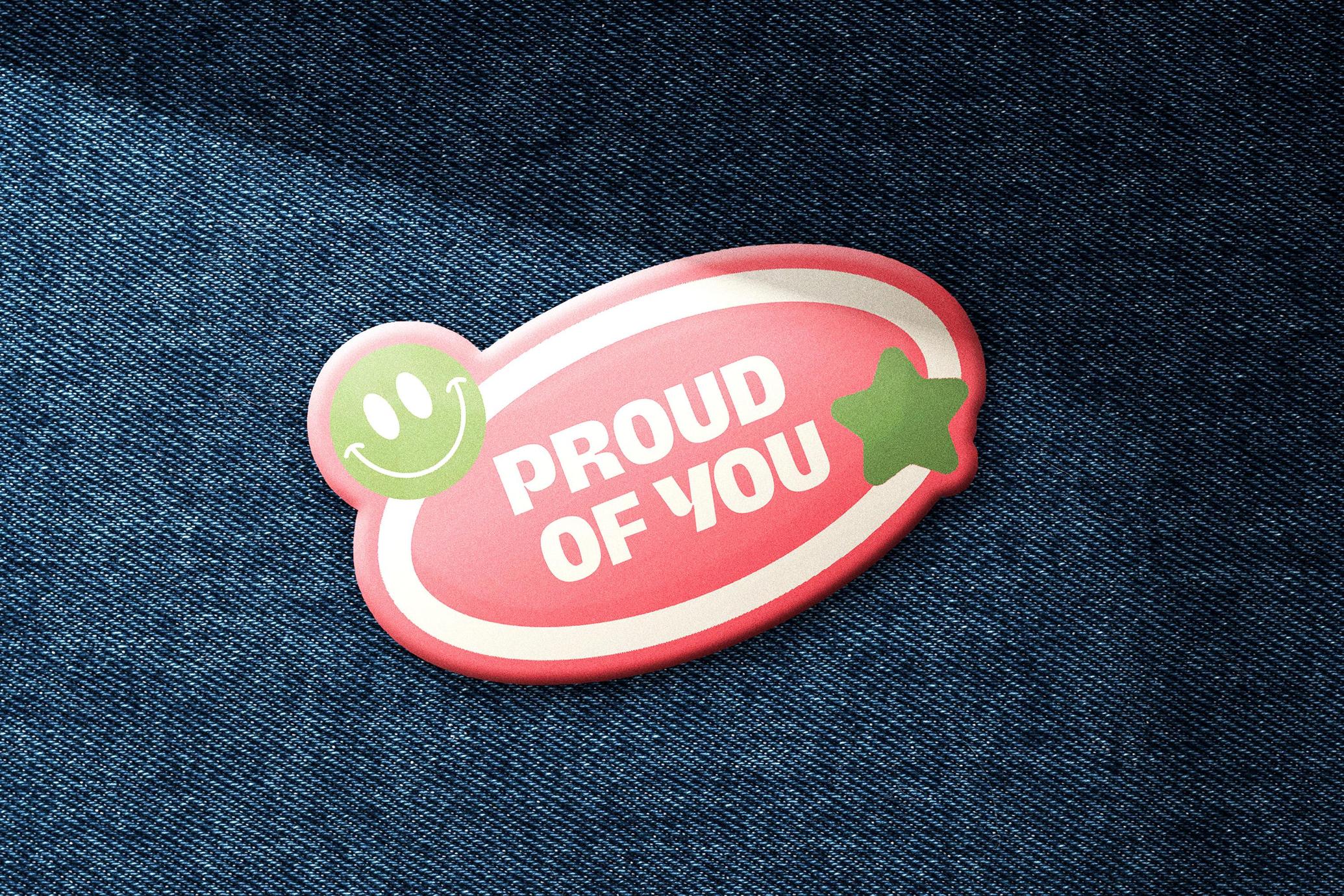 Badge Pin Mockup