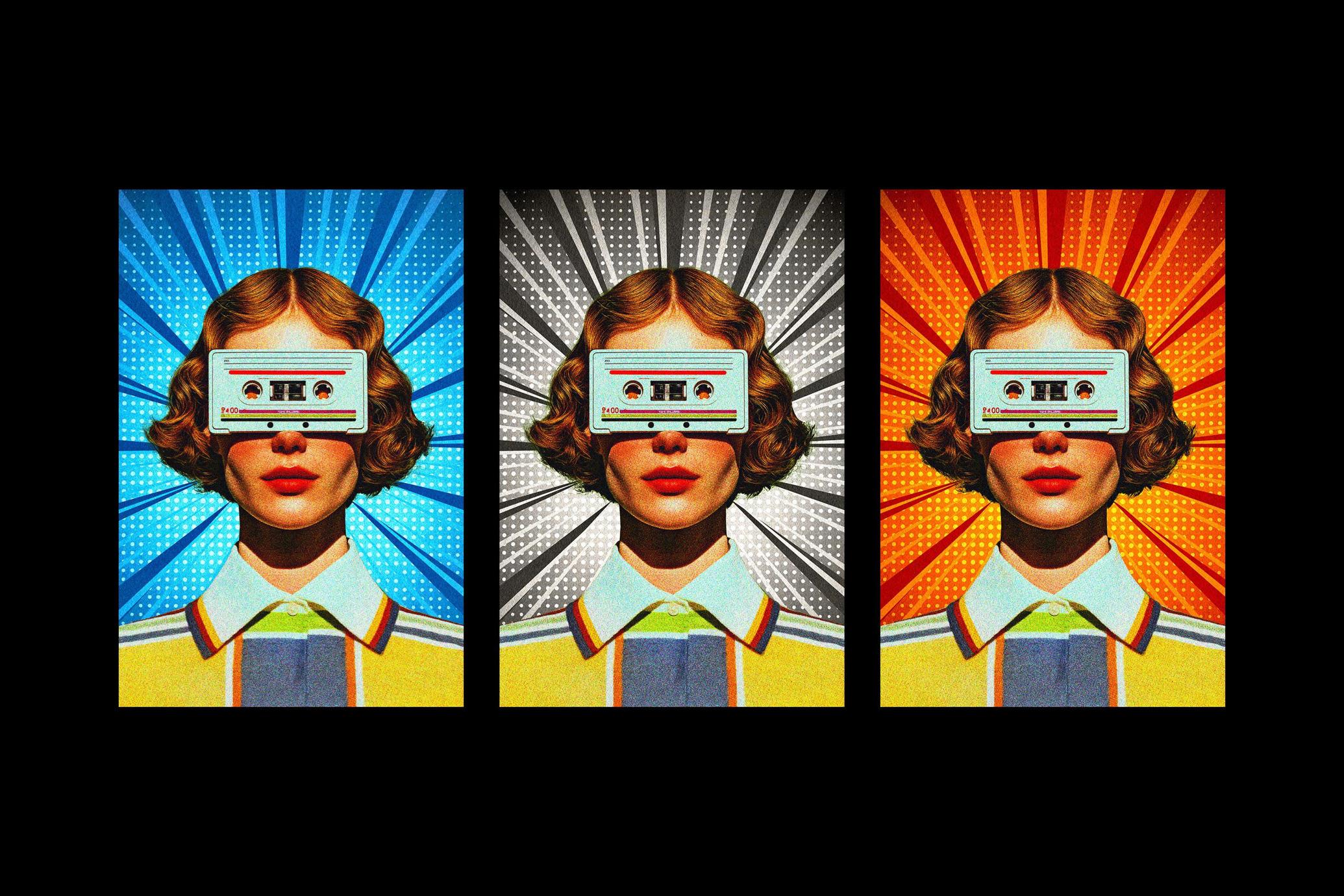 Pop Art Comic Effect