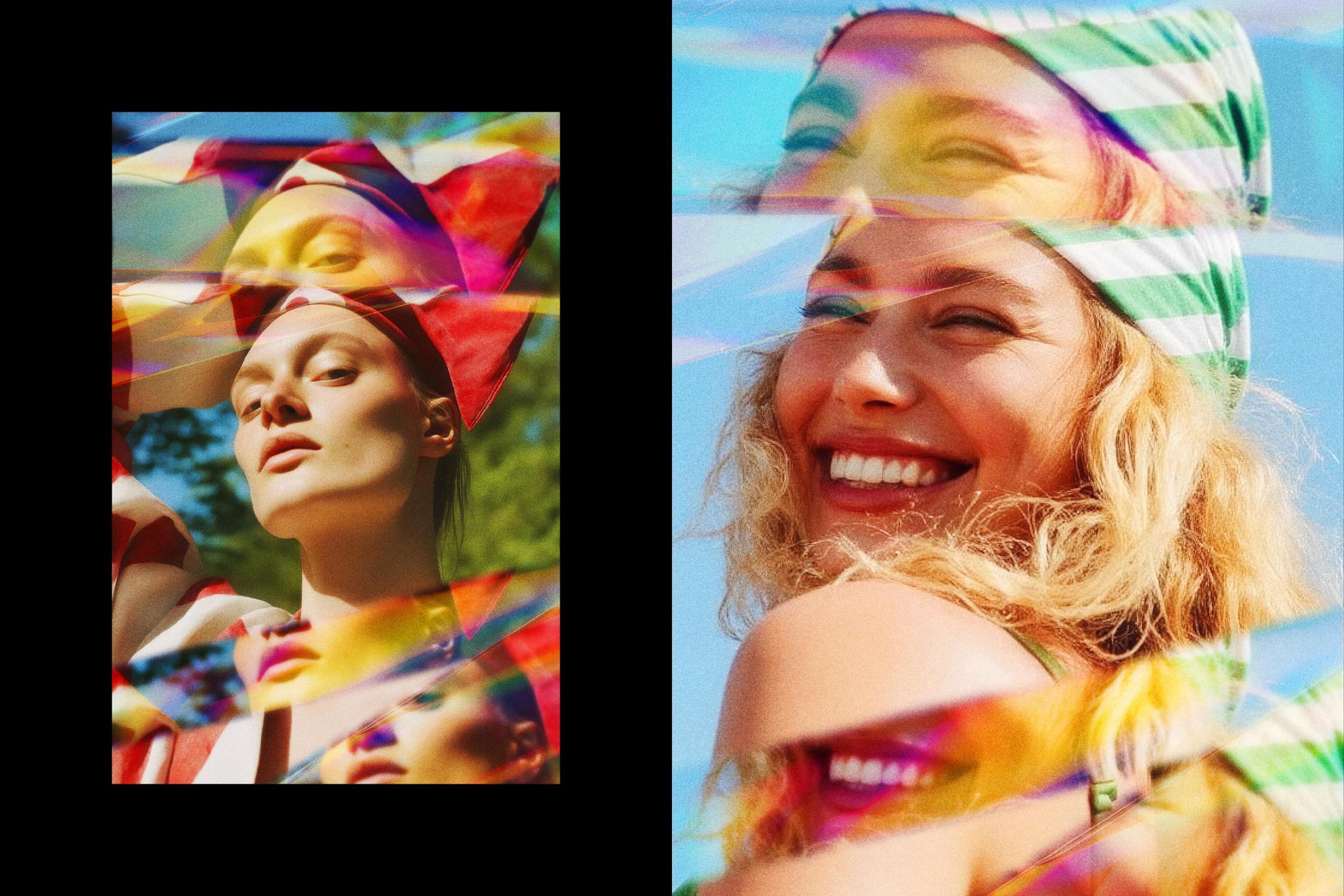 Prismatic Photo Effect