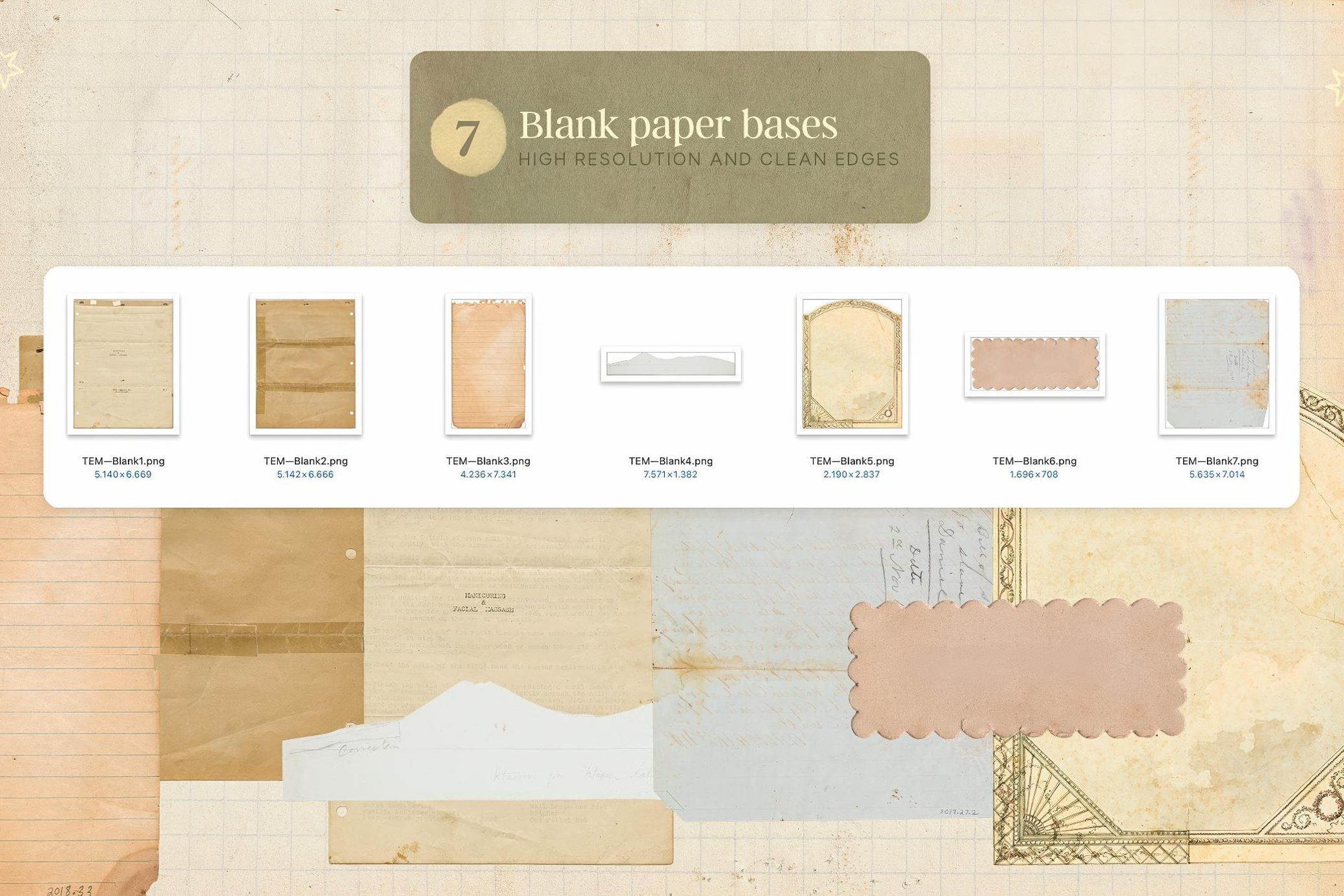 Vintage Ephemera Paper Pack