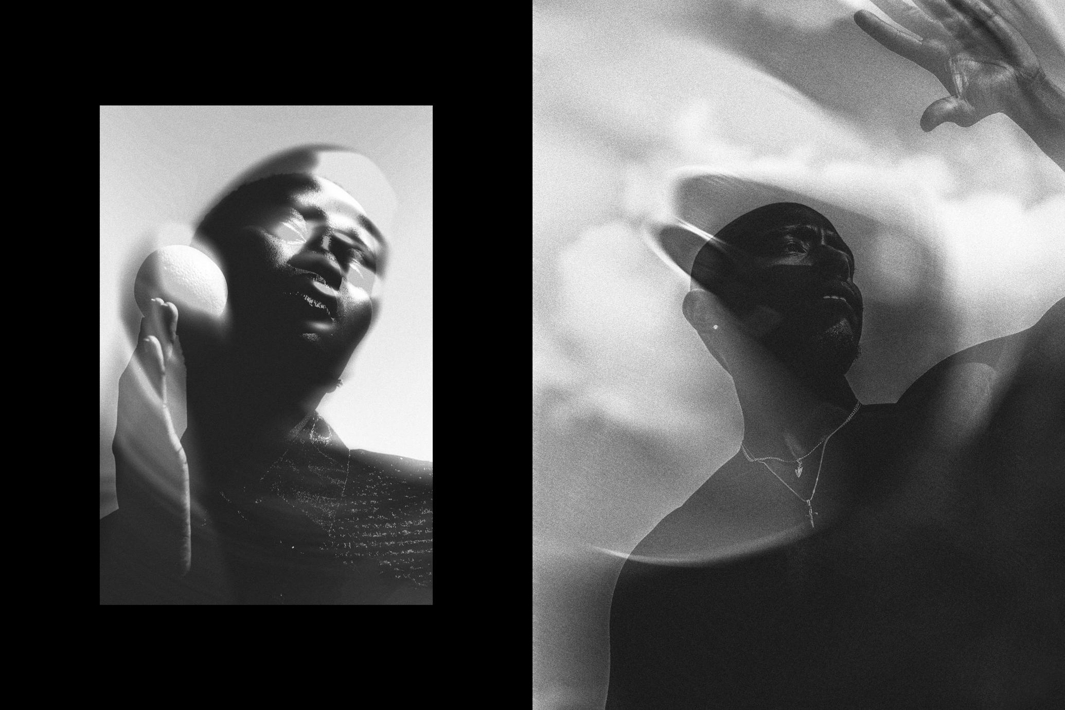 Disrupted Monochrome Poster Effect