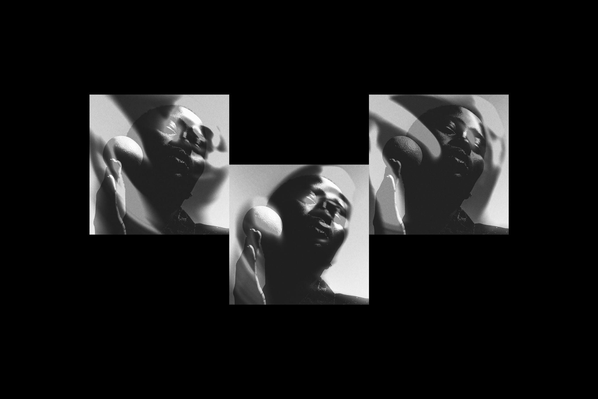 Disrupted Monochrome Poster Effect