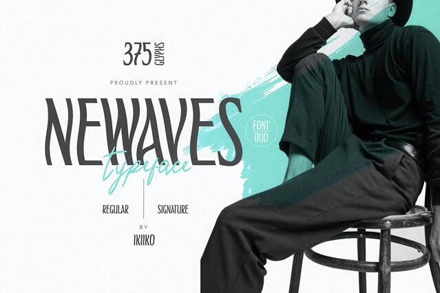 Newaves - Fashion Font Duo